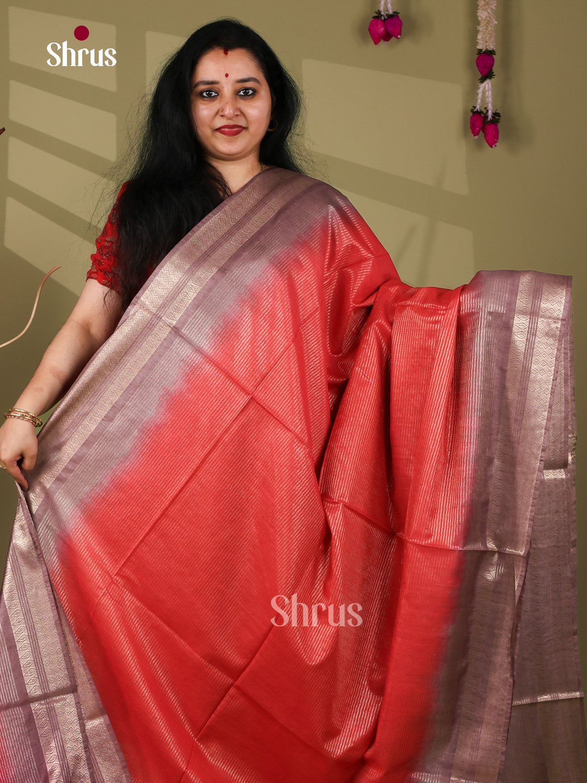 Semi Tussar Saree - EI05068