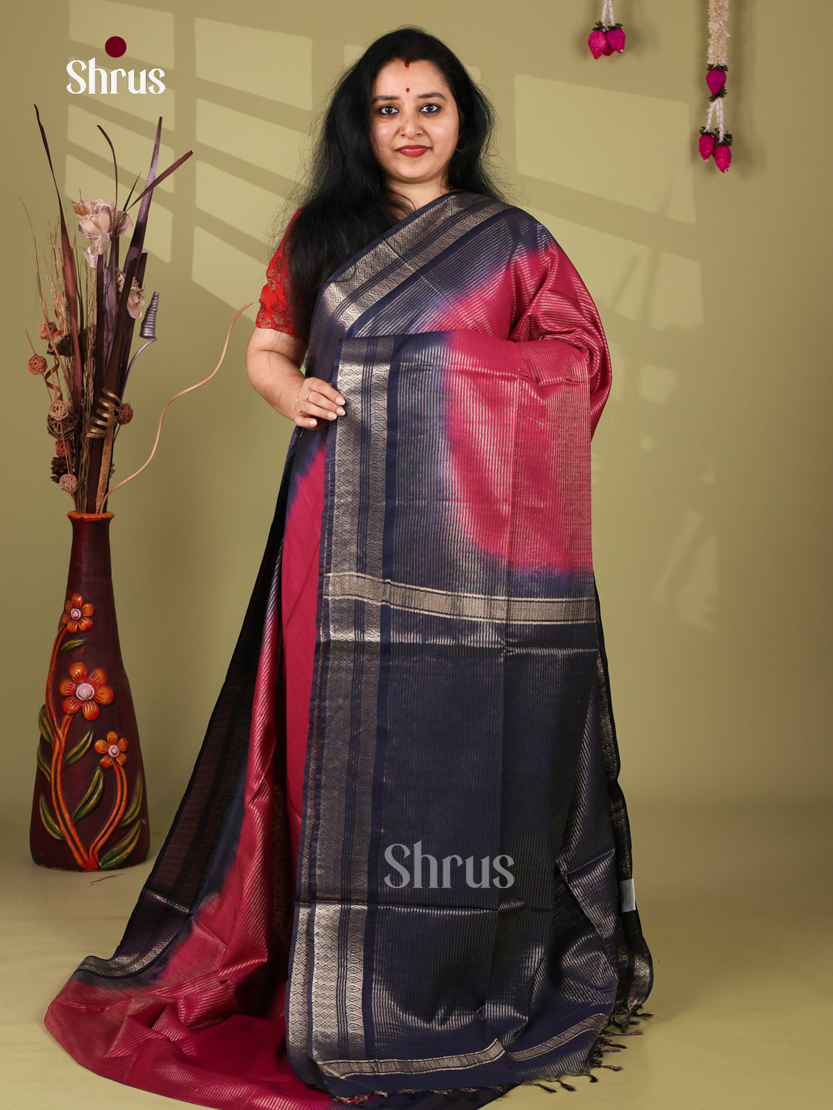Semi Tussar Saree - EI05081