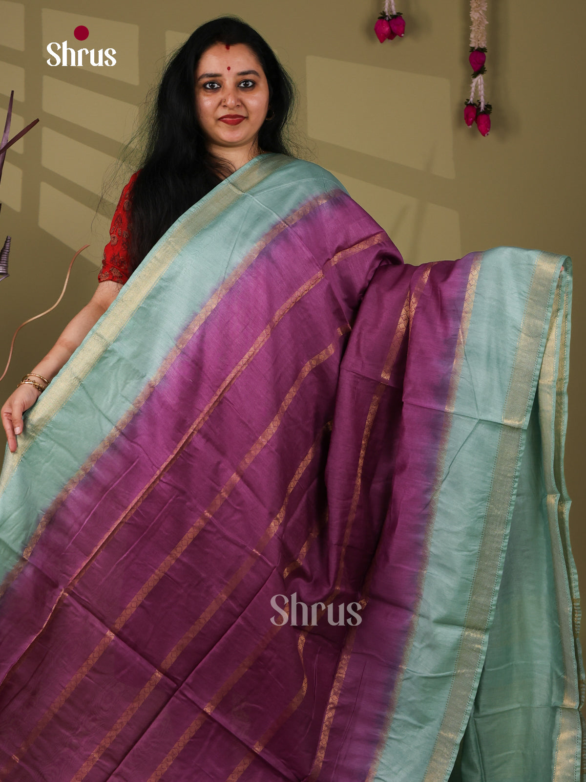 Semi Tussar Saree - EI05099