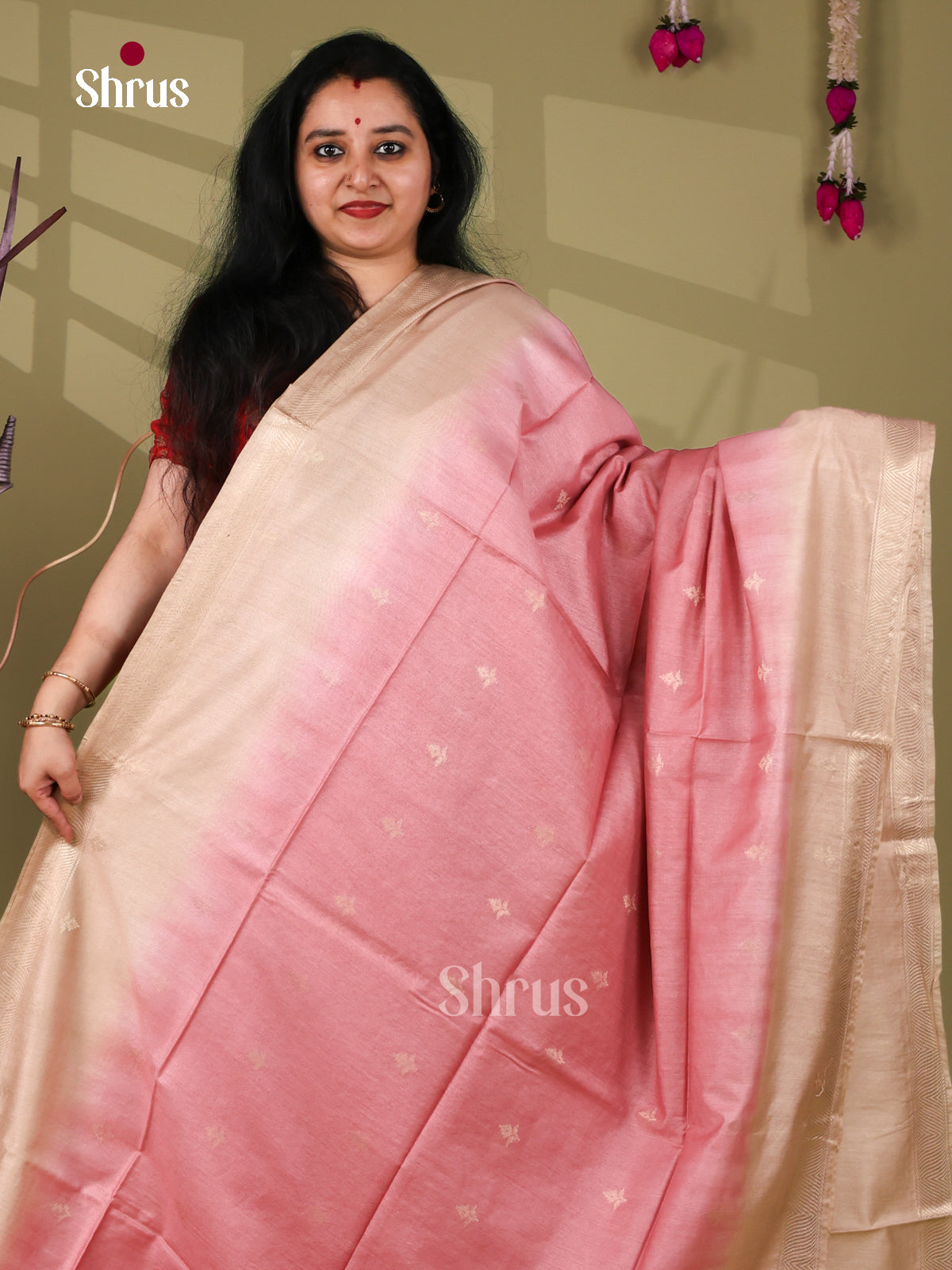 Semi Tussar Saree - EI05147