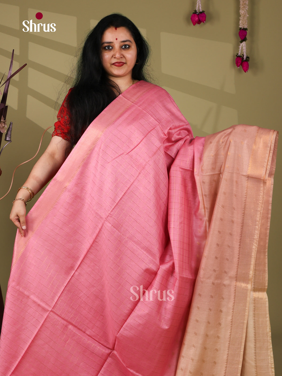 Semi Tussar Saree - EI05161