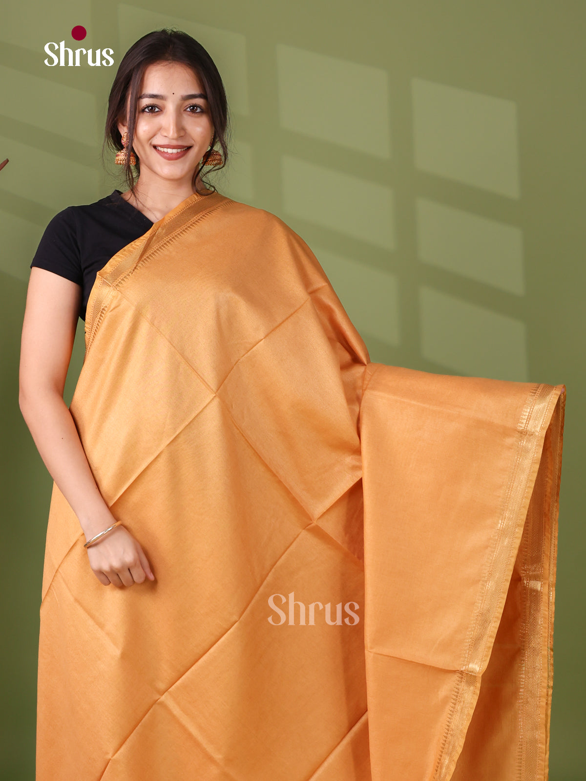 Semi Tussar Saree - EI05183