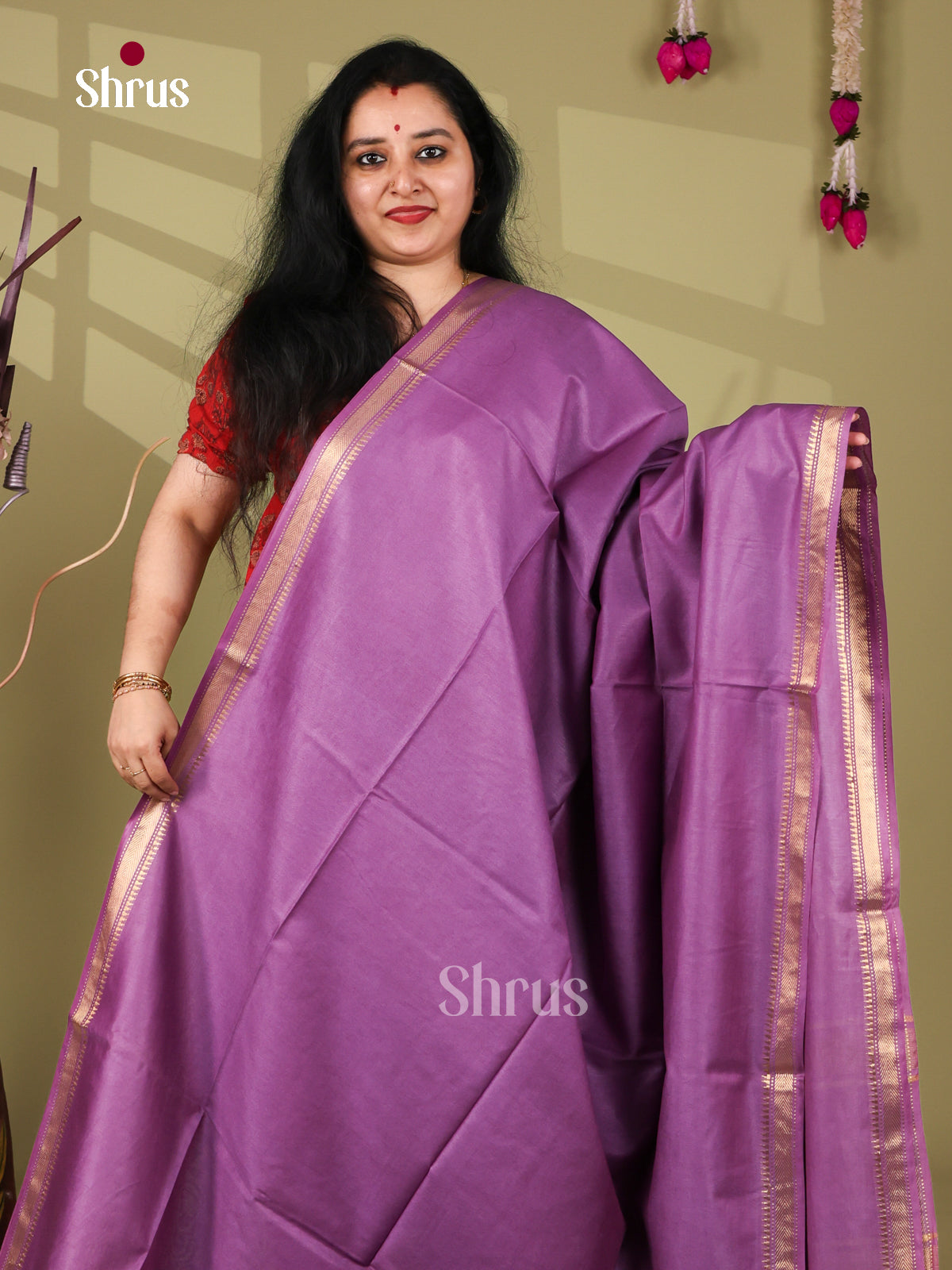 Semi Tussar Saree - EI05187