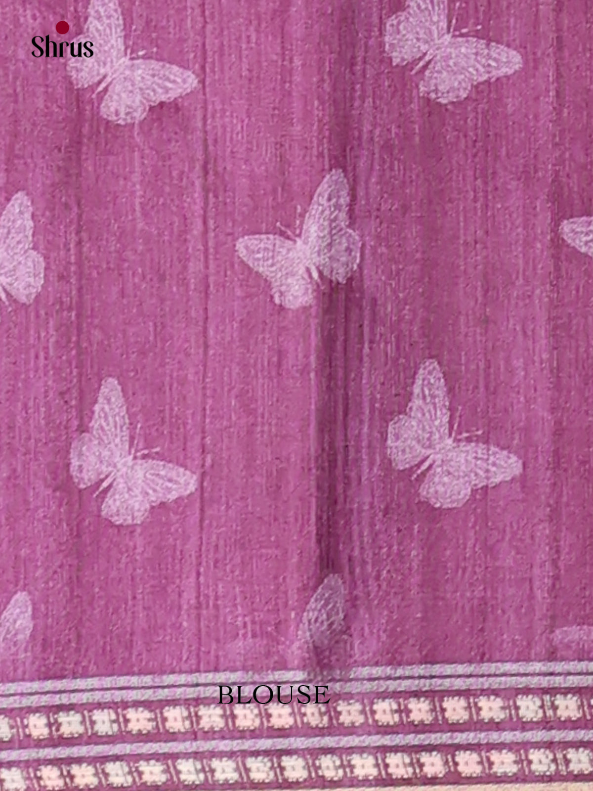 Printed Semi Tussar Saree - EI07187 - Shop on Shrus.com