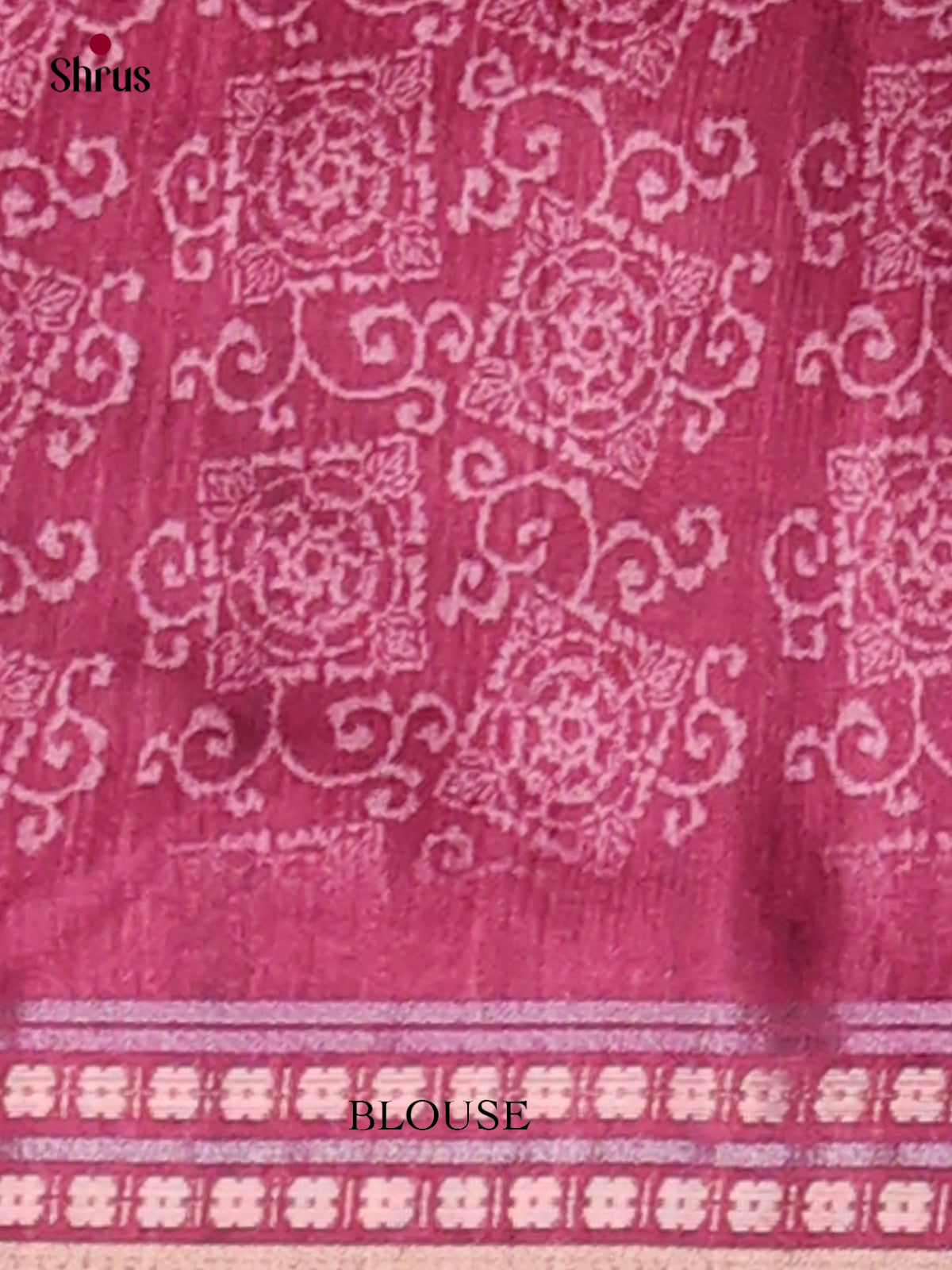 Printed Semi Tussar Saree - EI07204 - Shop on Shrus.com