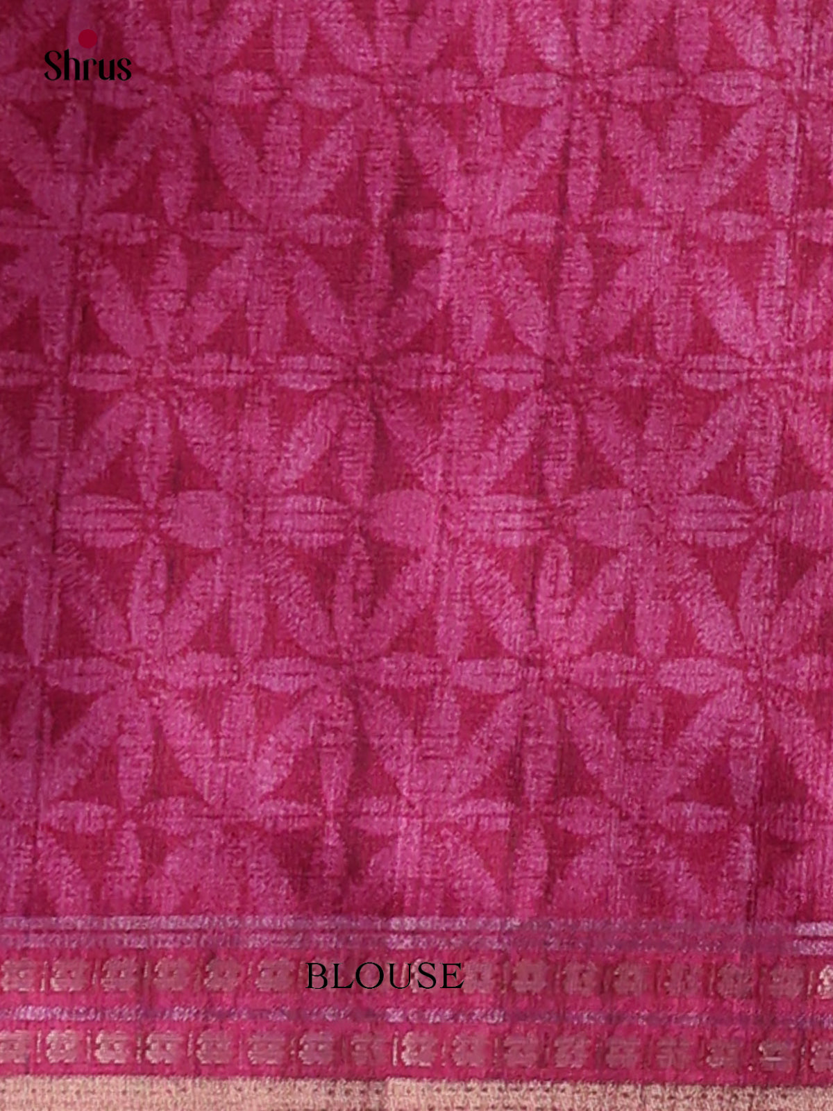 Printed Semi Tussar Saree - EI07206 - Shop on Shrus.com