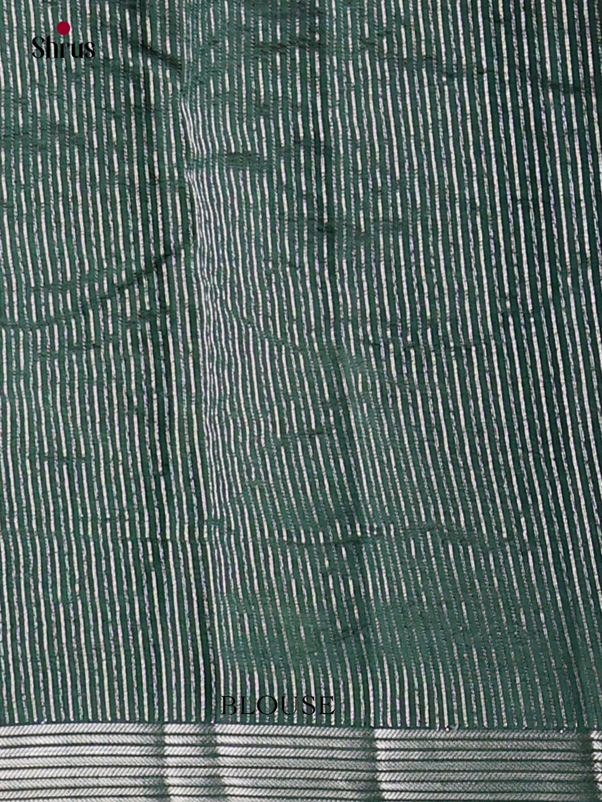 Green - Semi Rawsilk Saree