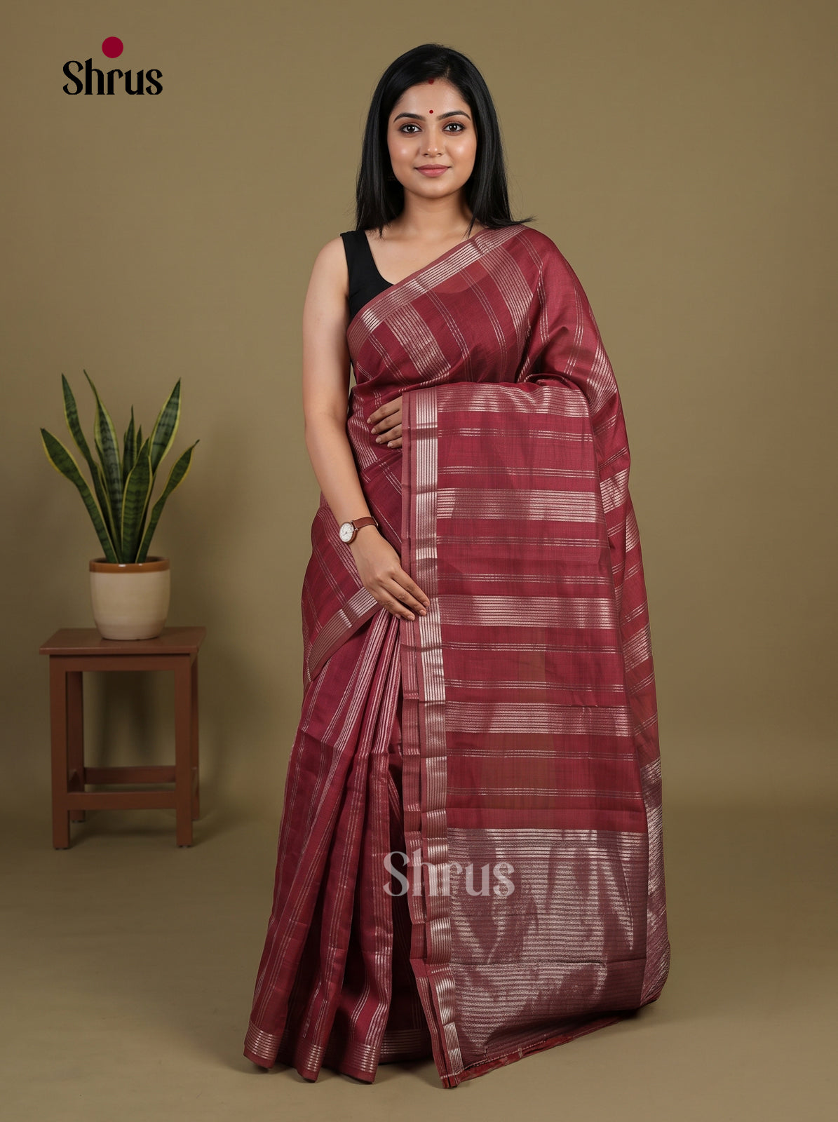 Semi Rawsilk Saree - EI07214