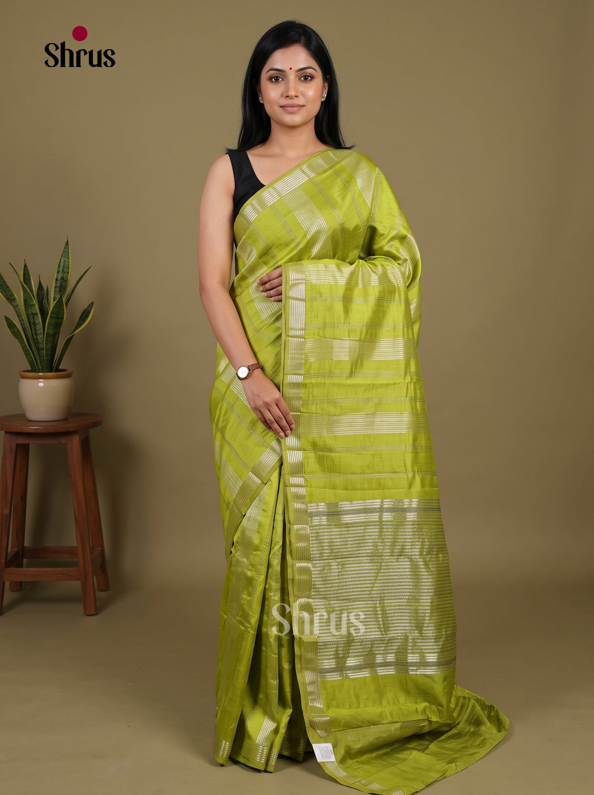 Semi Rawsilk Saree - EI07219