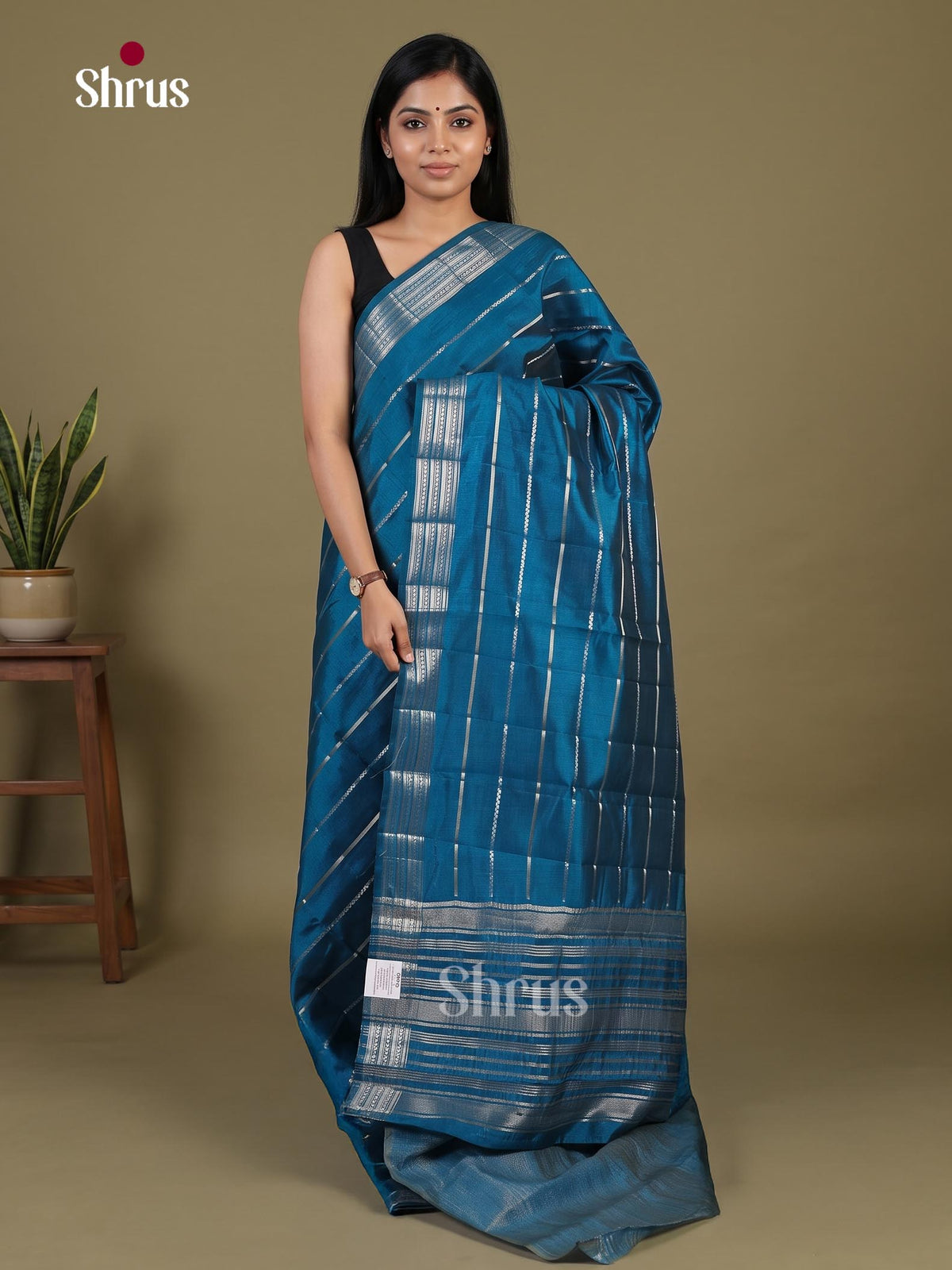 Semi Rawsilk Saree - EI07251