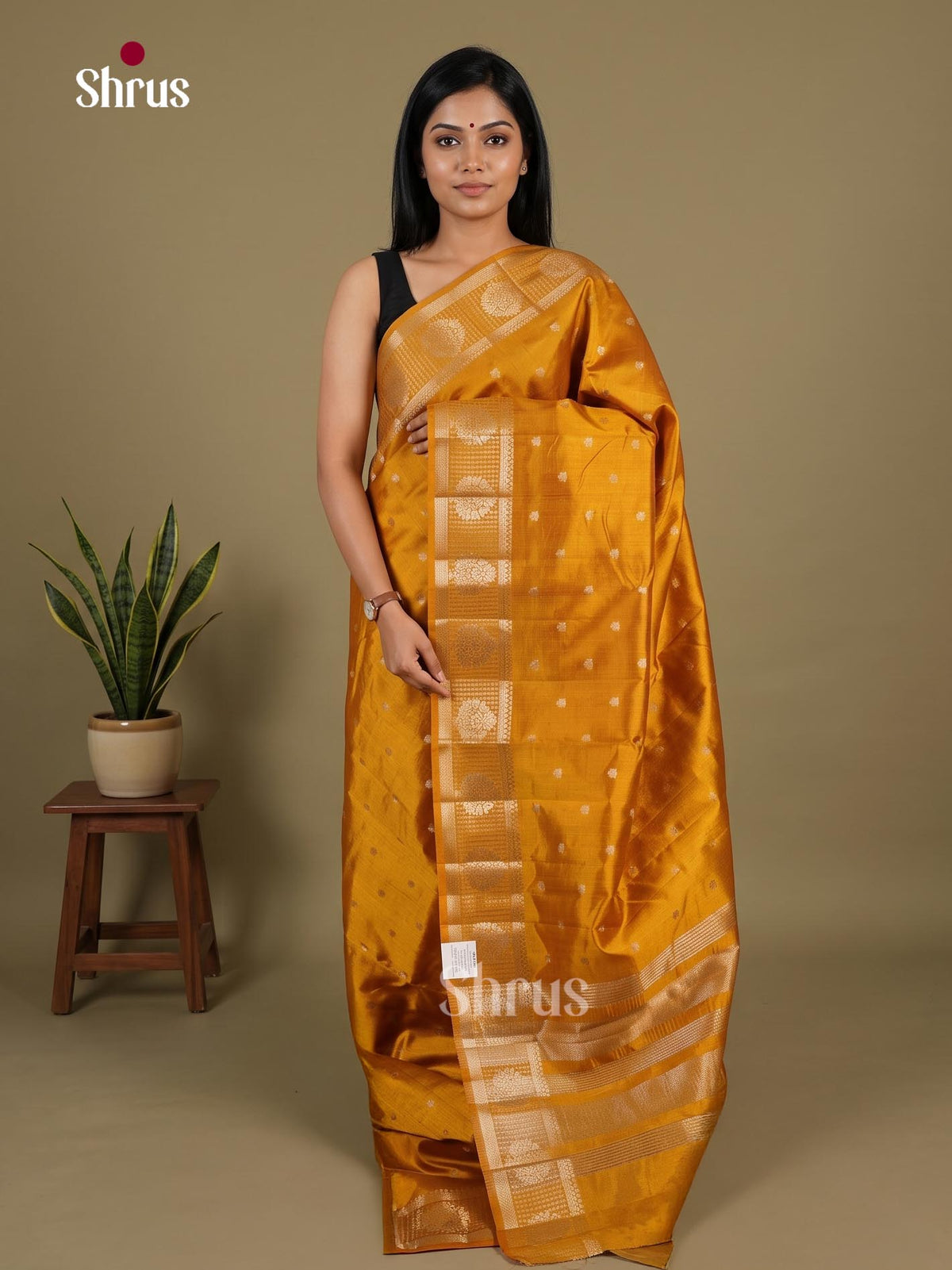 Semi Rawsilk Saree - EI07269