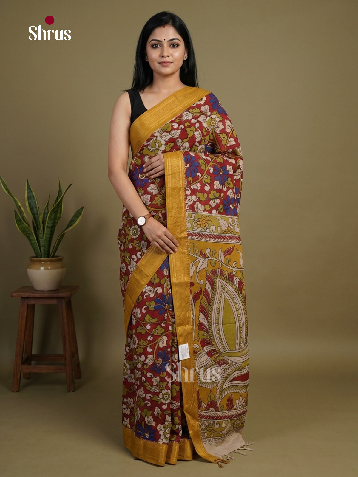 chennur-kalamkari Saree - EI07432
