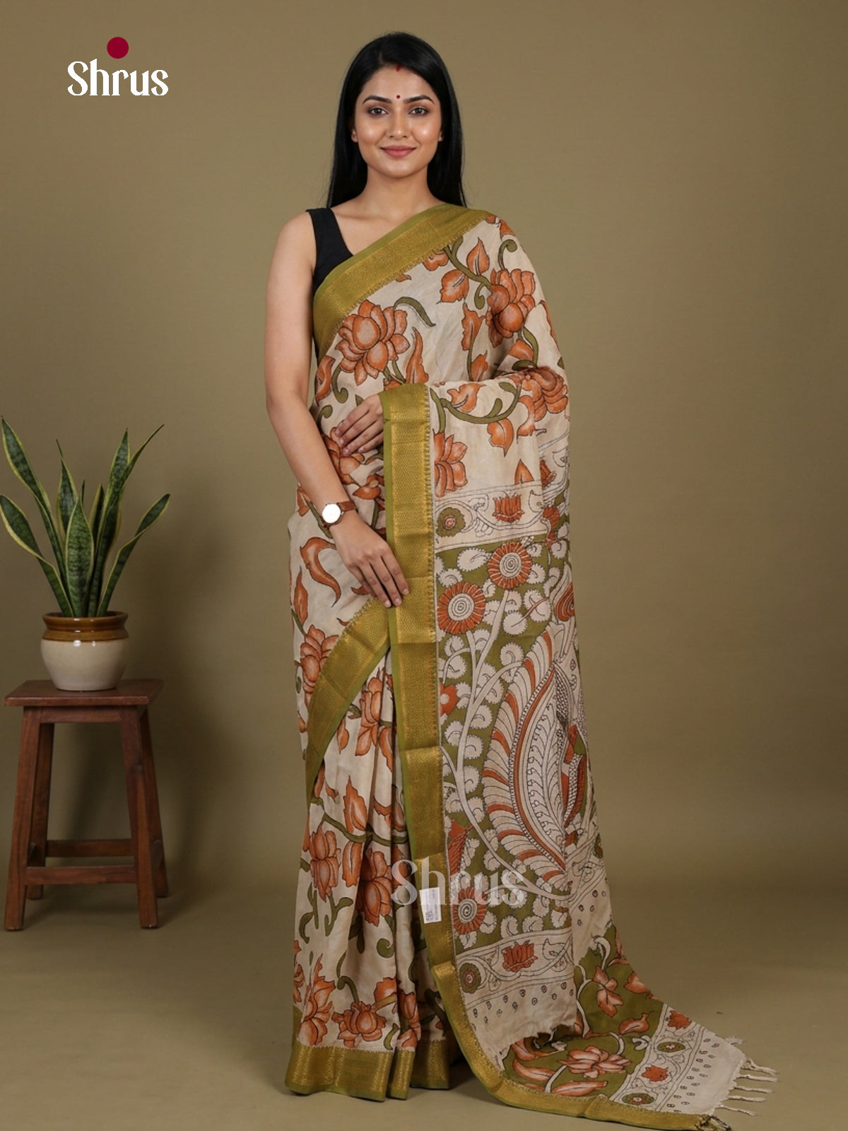chennur-kalamkari Saree - EI07443