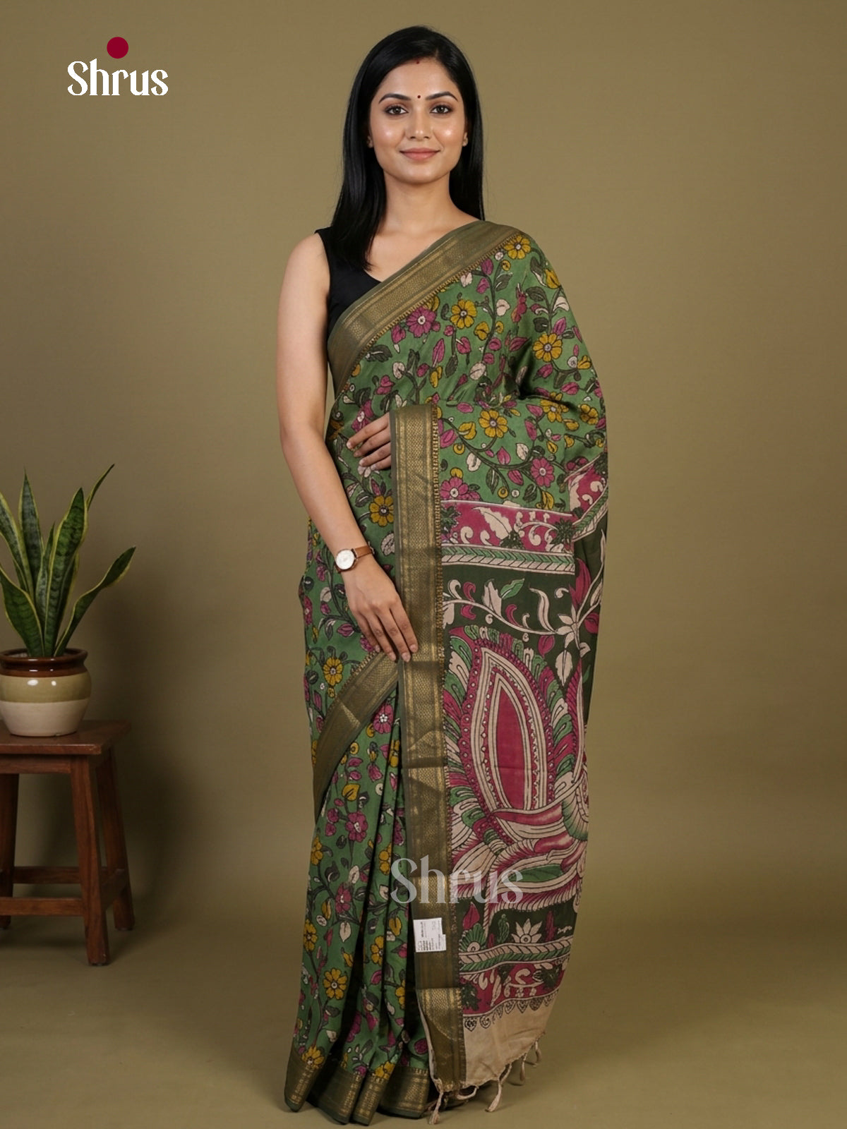 chennur-kalamkari Saree - EI07444