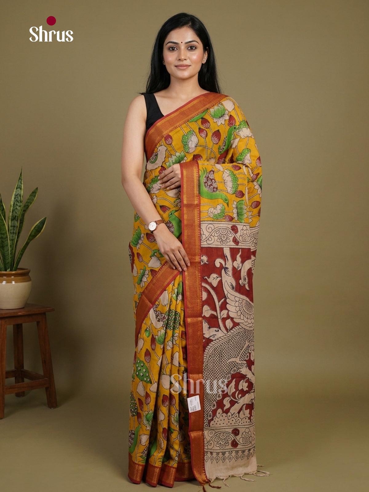 chennur-kalamkari Saree - EI07449