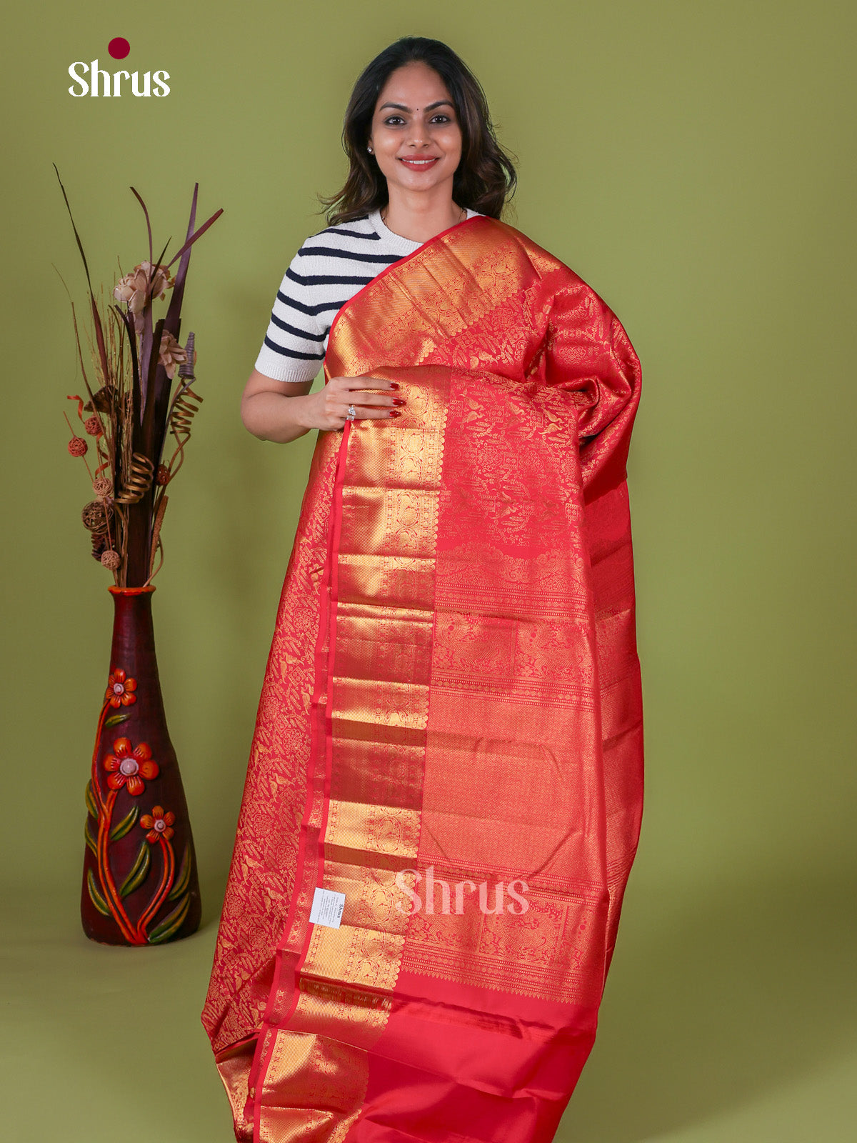 Kanchipuram silk Saree - EI08001