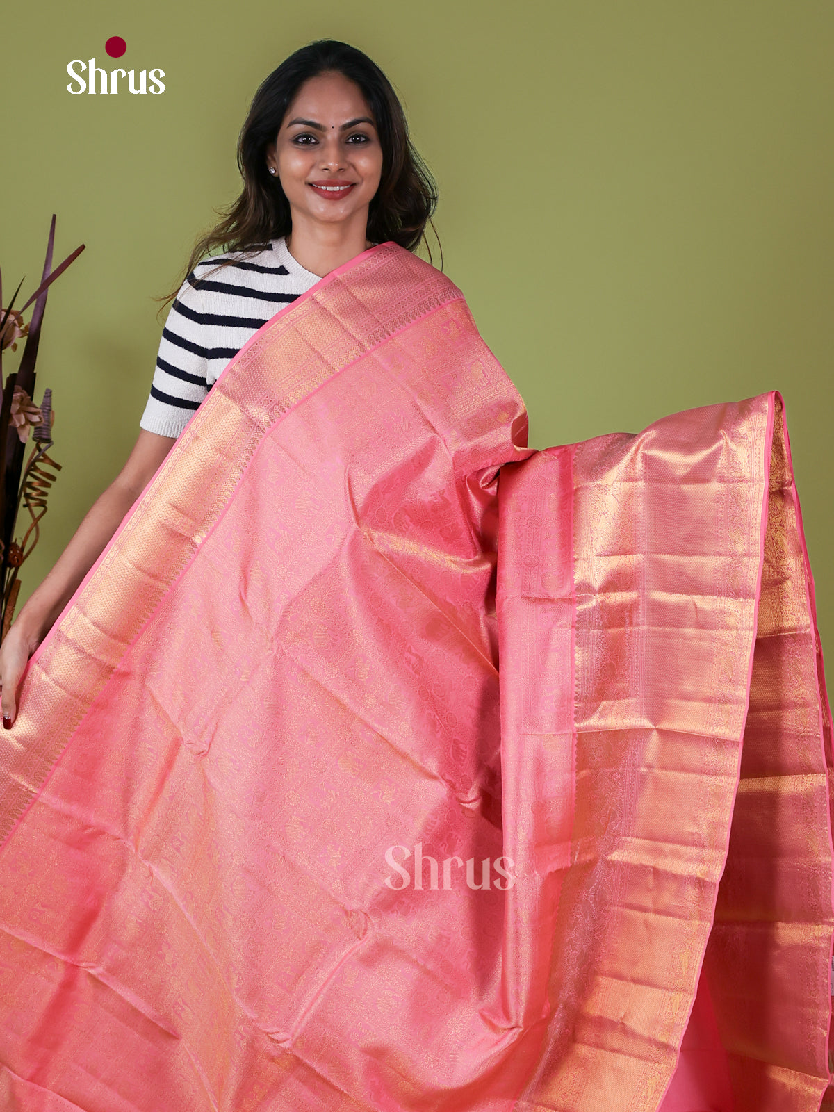 Kanchipuram silk Saree - EI08009