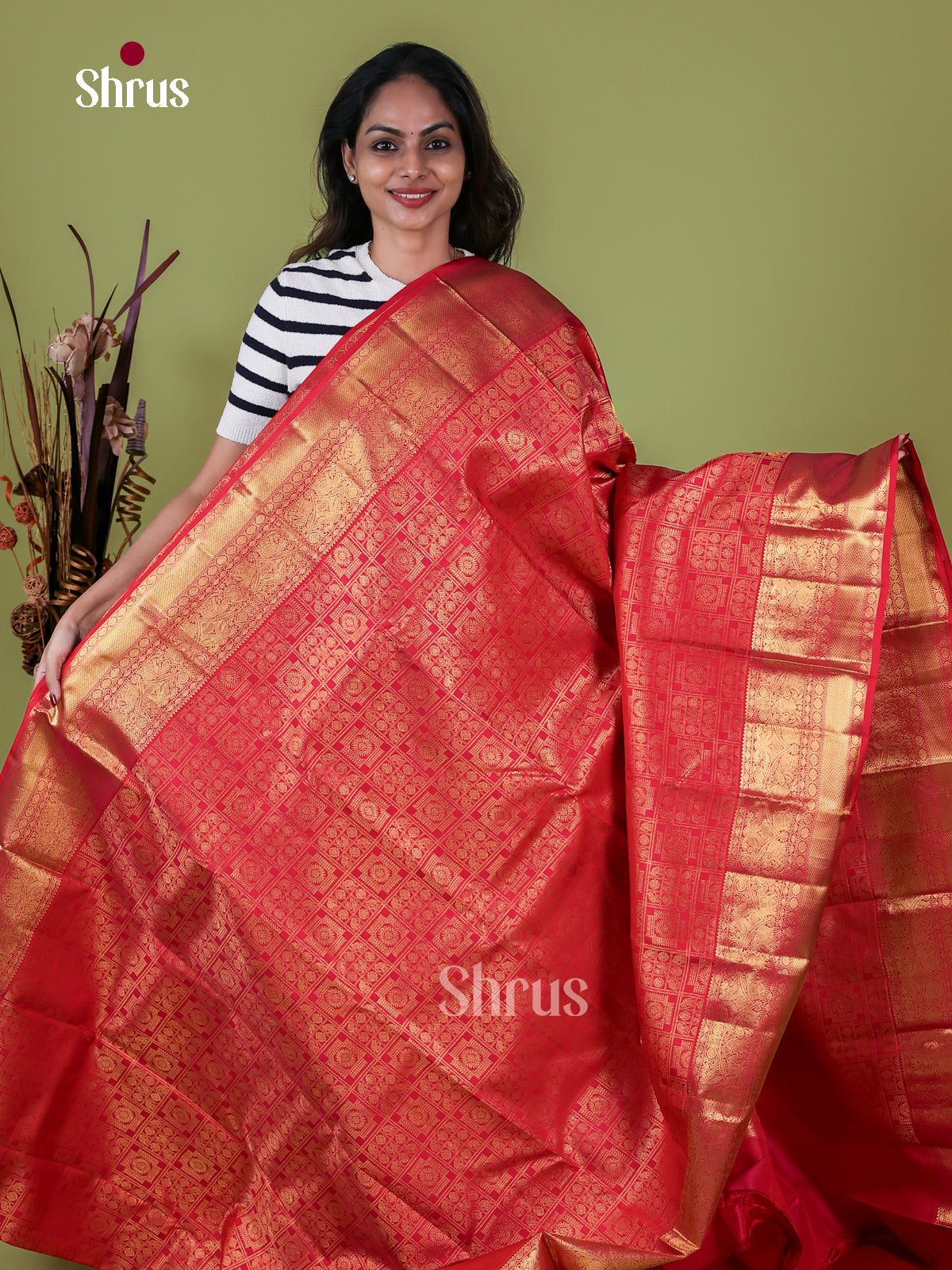 Kanchipuram silk Saree - EI08017