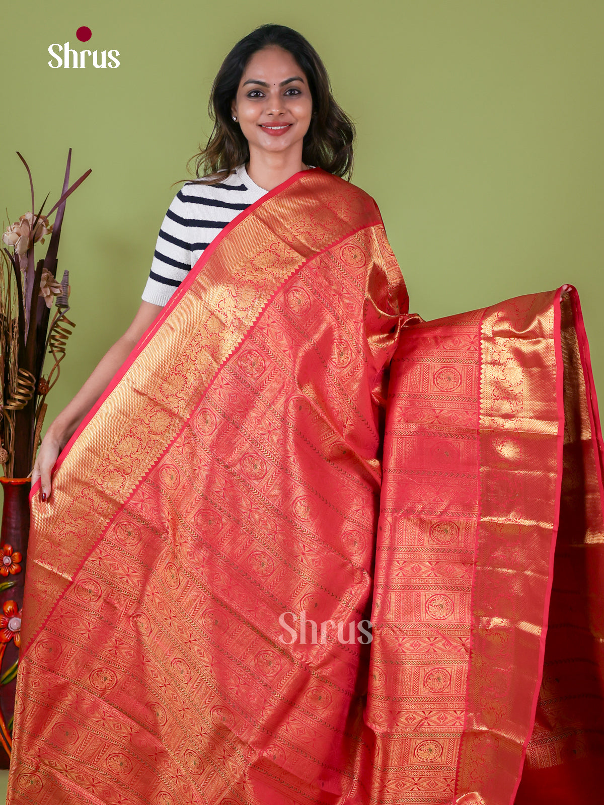 Kanchipuram silk Saree - EI08031