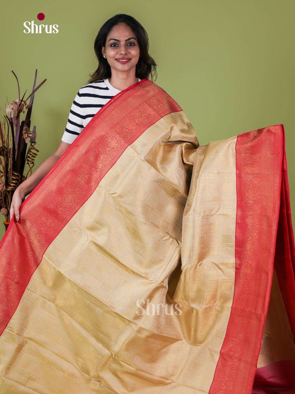Kanchipuram silk Saree - EI08112