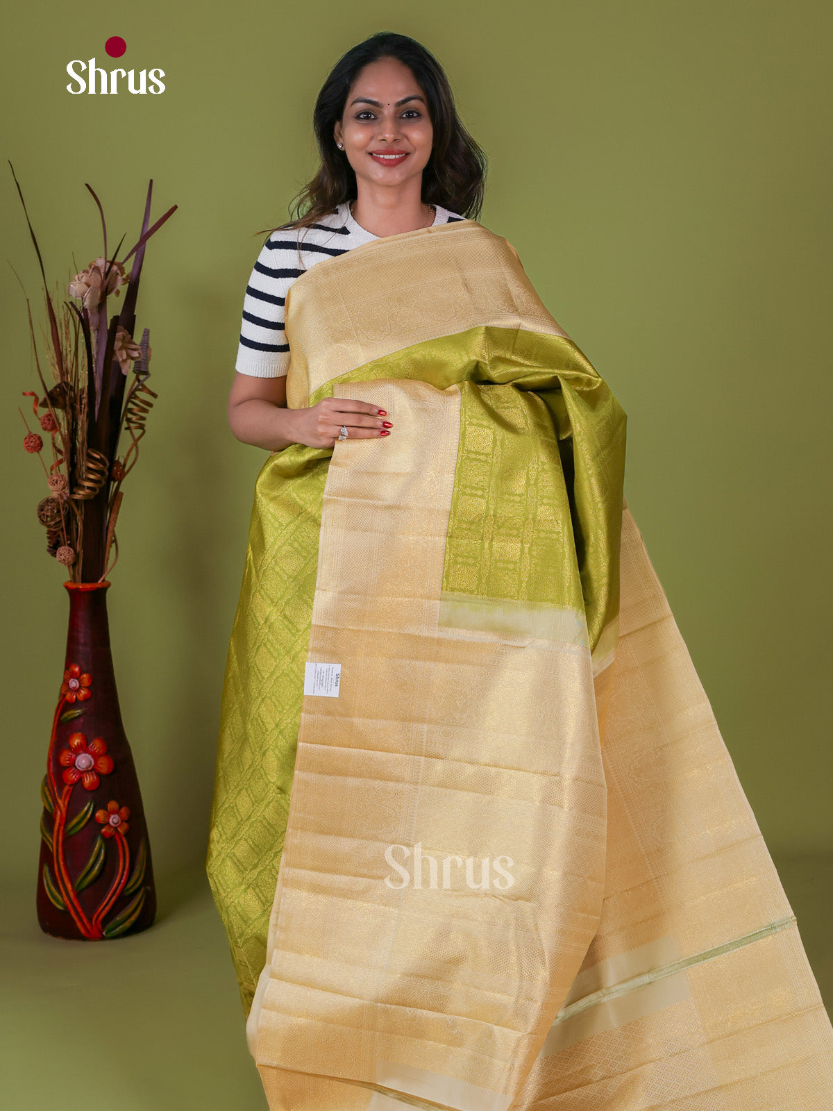 Kanchipuram silk Saree - EI08116
