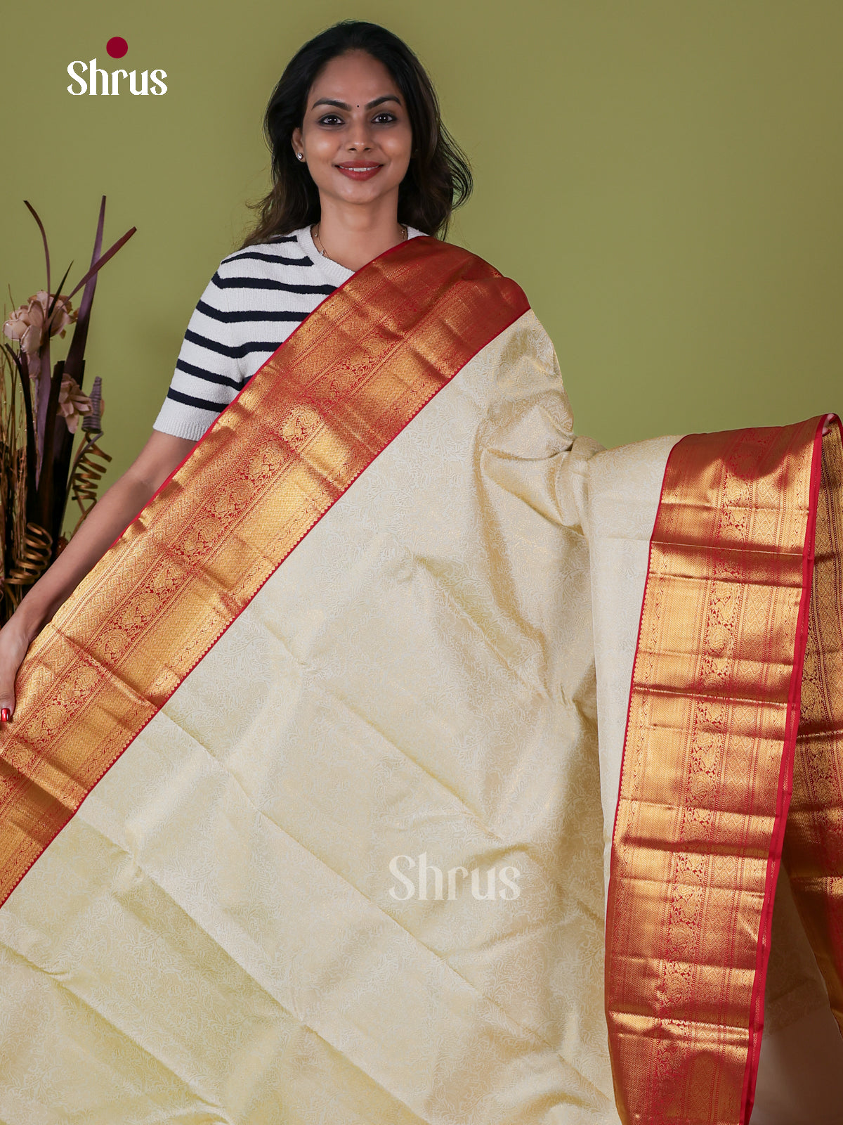 Kanchipuram silk Saree - EI08121