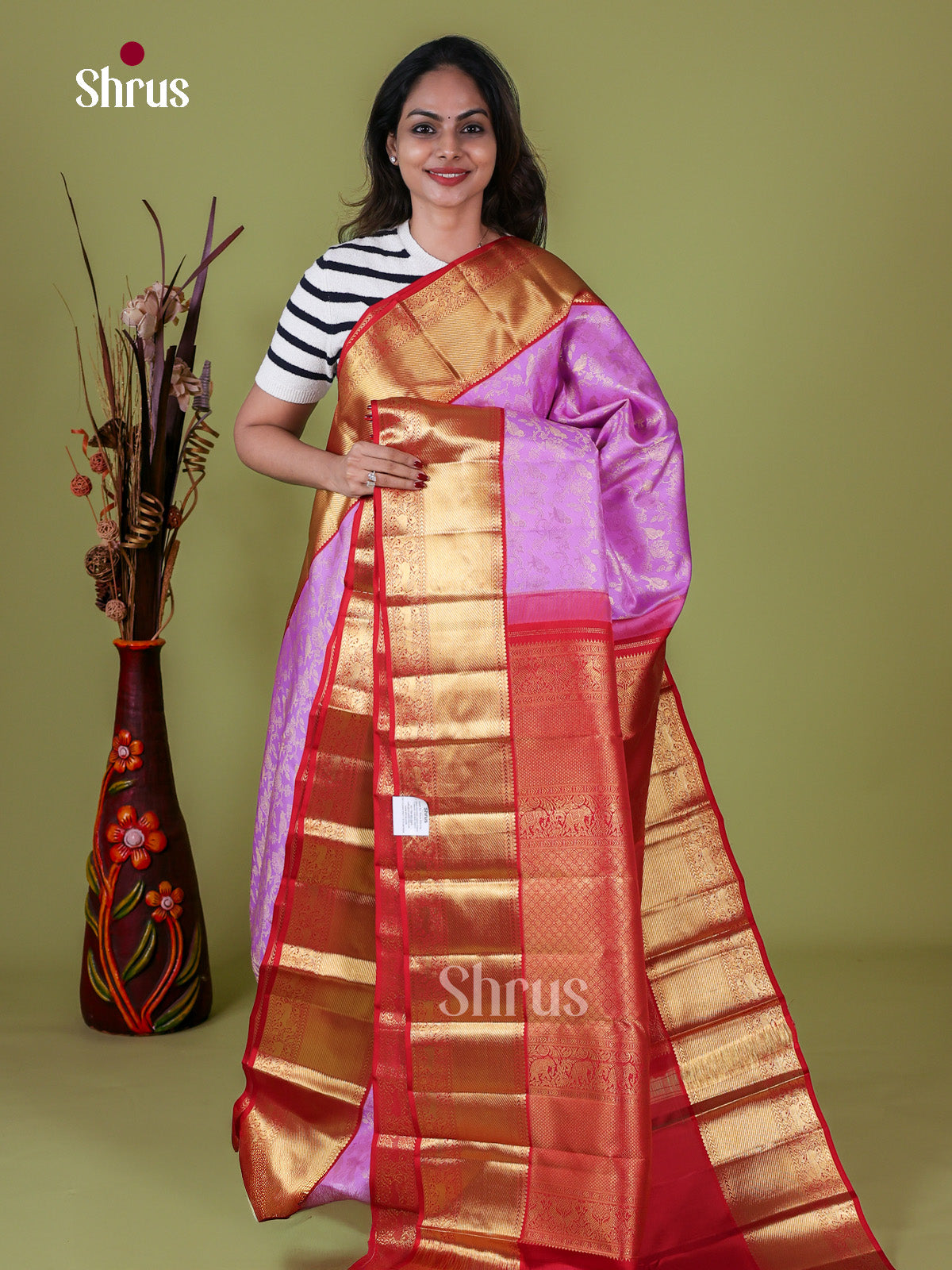Kanchipuram silk Saree - EI08128