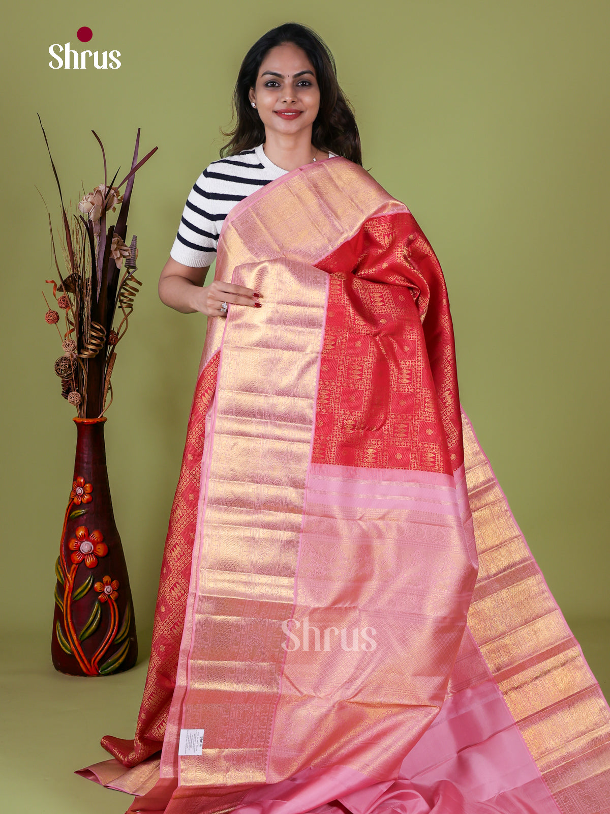 Kanchipuram silk Saree - EI08130