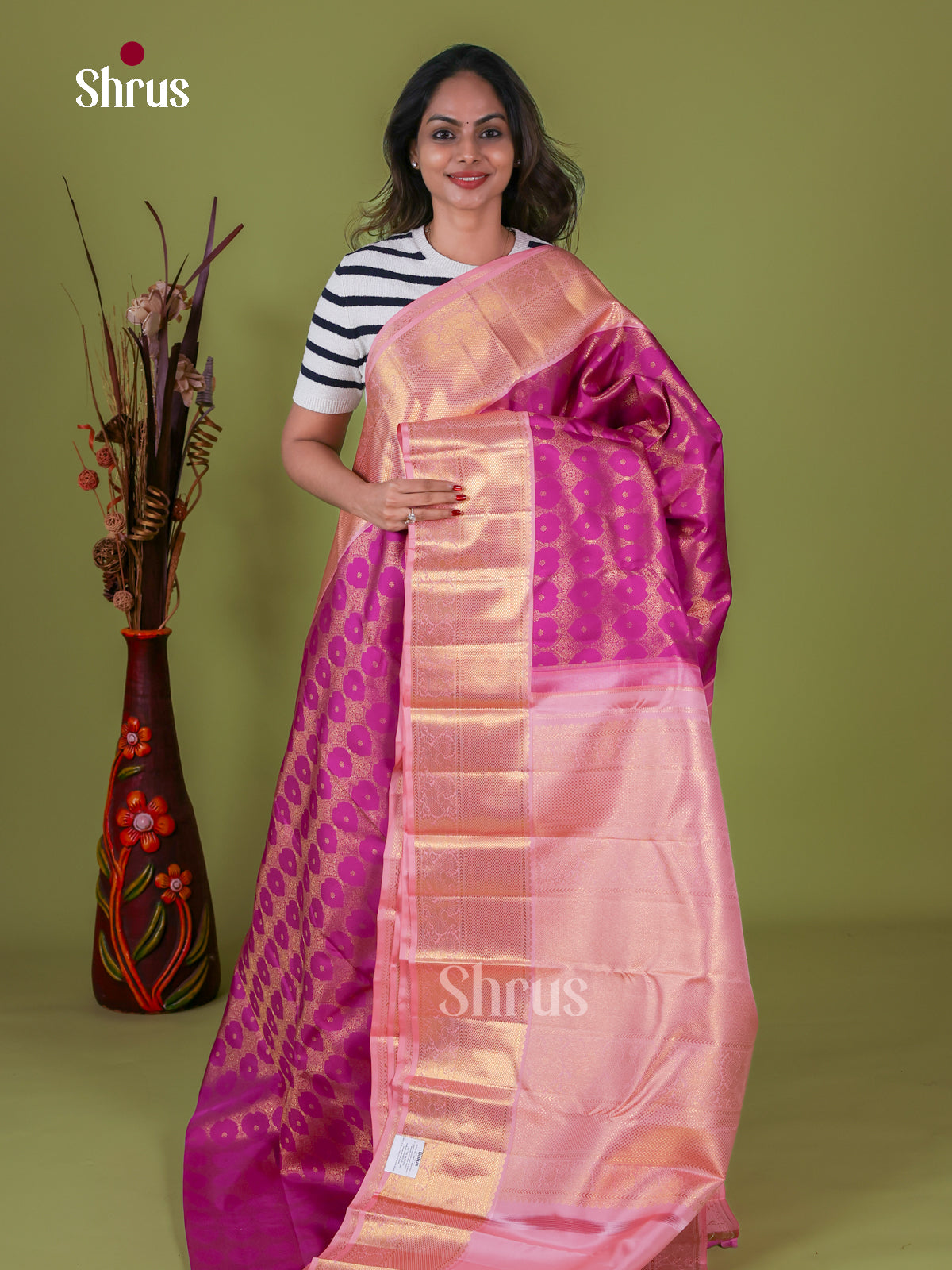 Kanchipuram silk Saree - EI08131