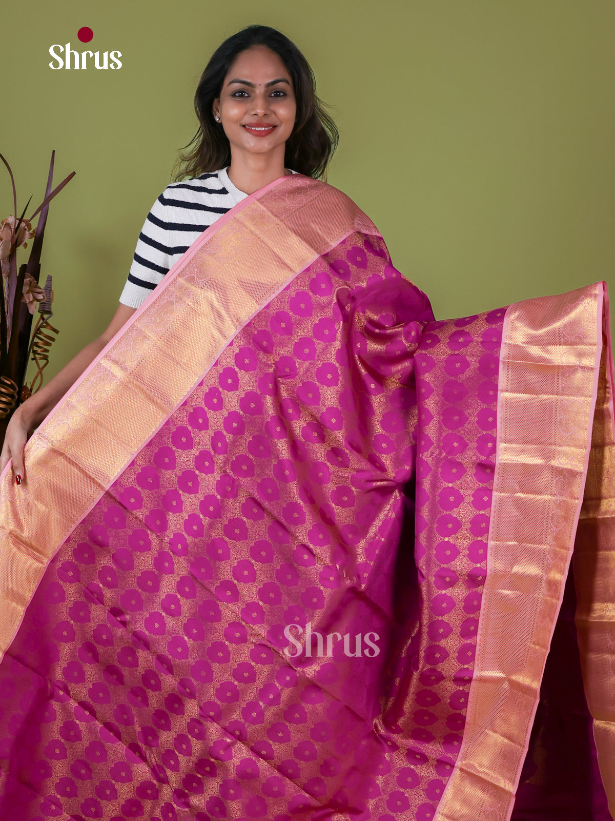 Kanchipuram silk Saree - EI08131
