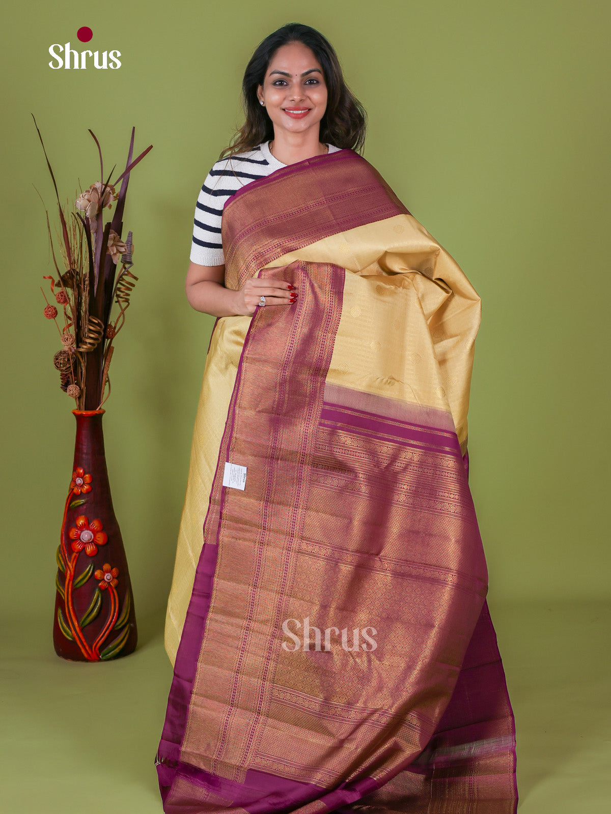 Kanchipuram silk Saree - EI08132