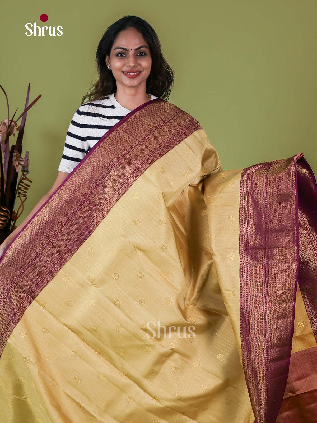Kanchipuram silk Saree - EI08132