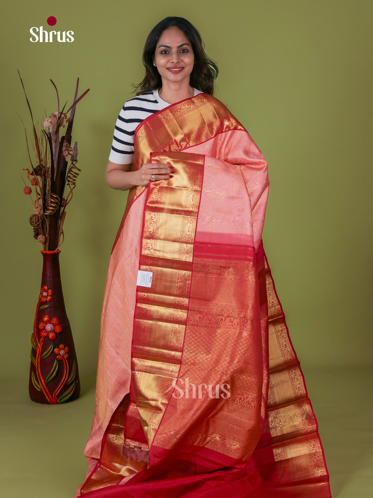 Kanchipuram silk Saree - EI08133