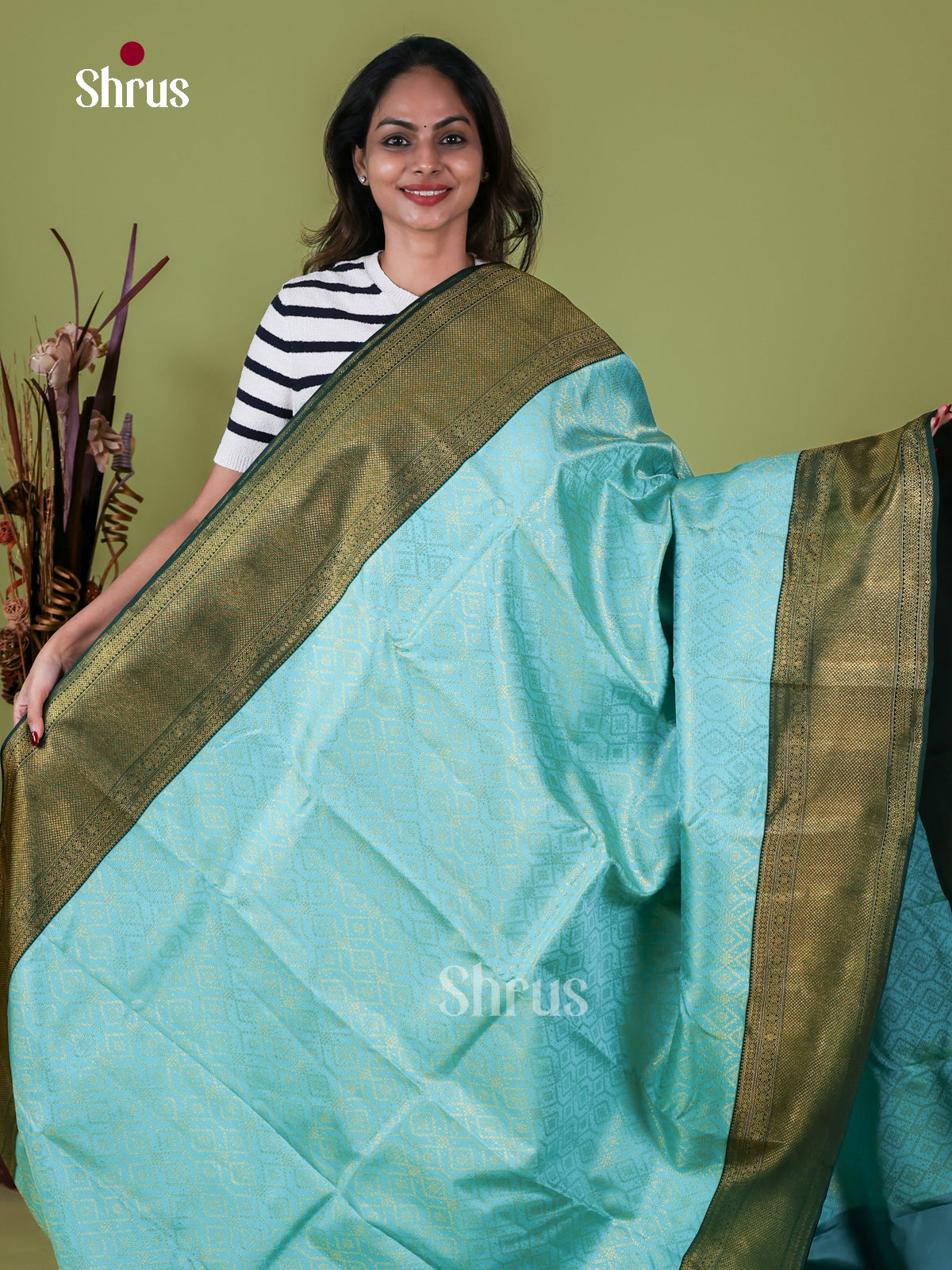 Kanchipuram silk Saree - EI08137