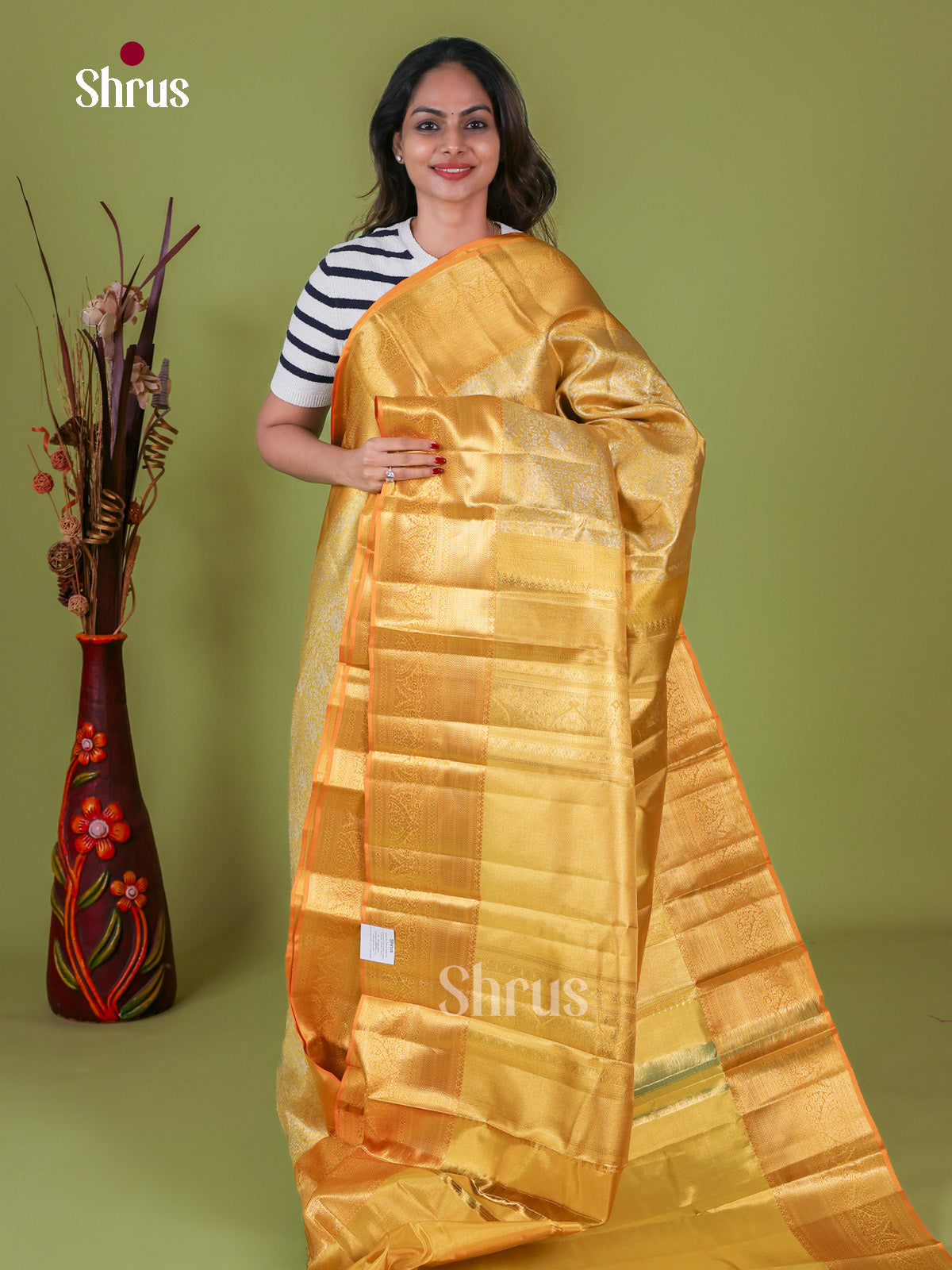 Kanchipuram silk Saree - EI08159