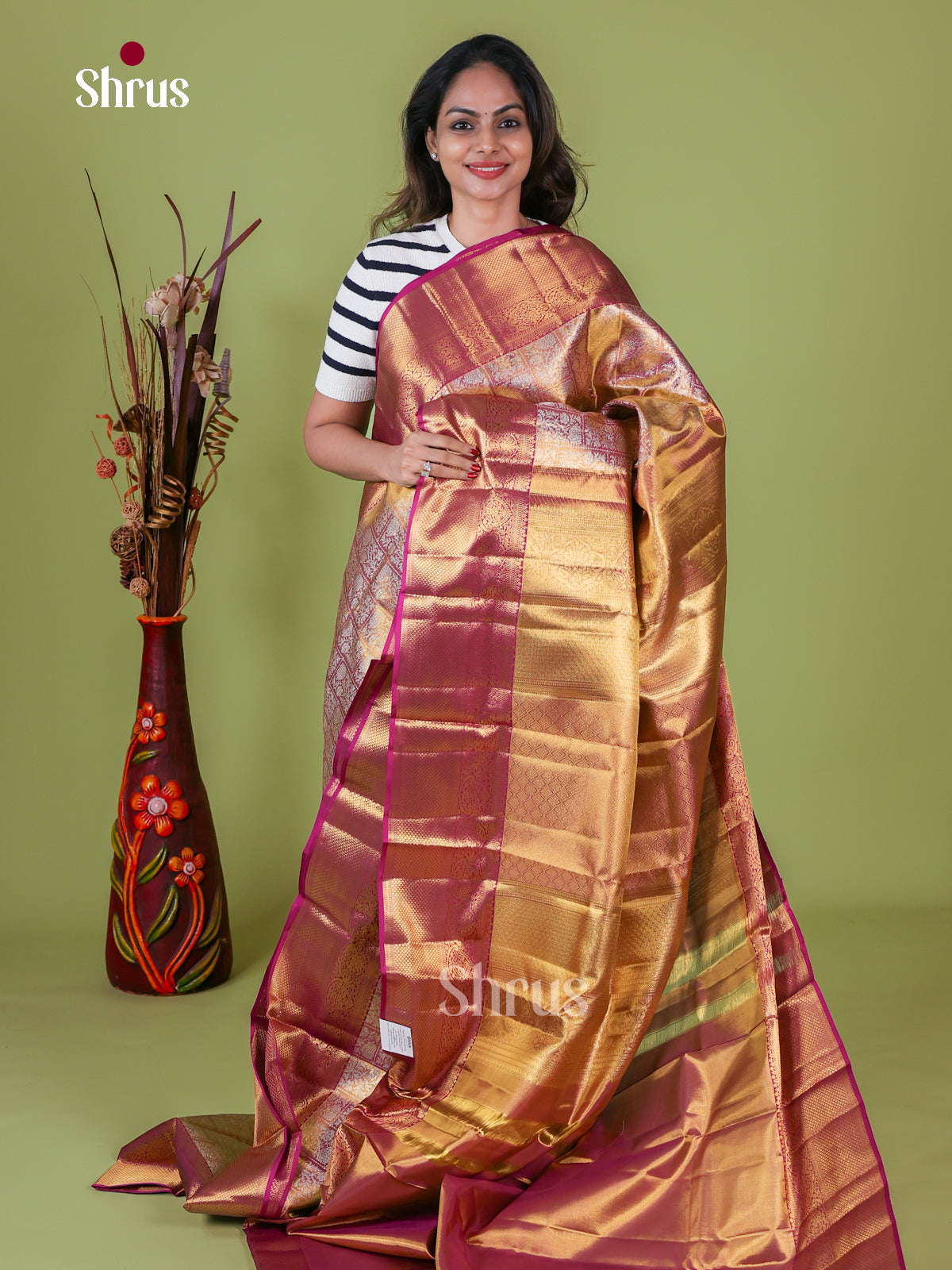 Kanchipuram silk Saree - EI08160