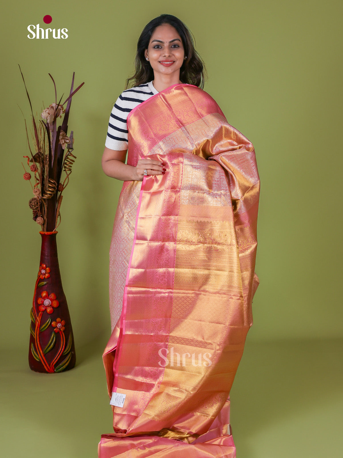 Kanchipuram silk Saree - EI08161