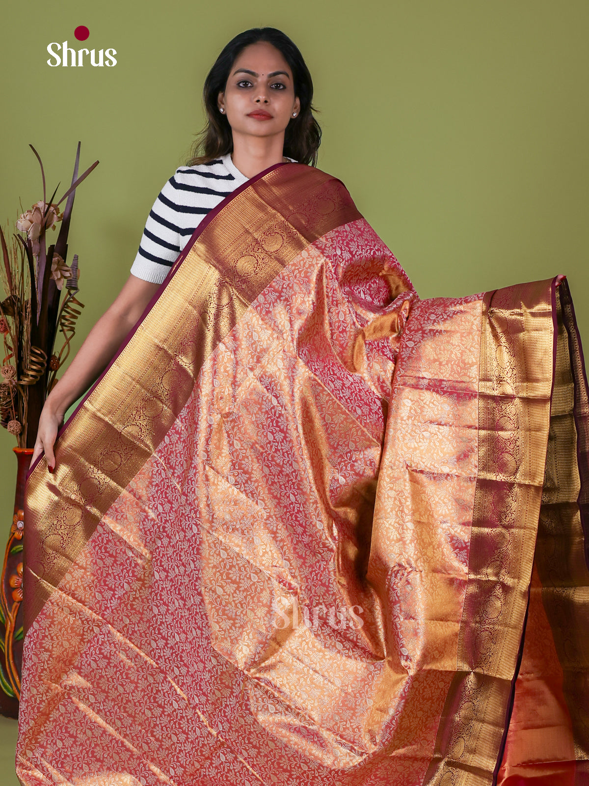 Kanchipuram silk Saree - EI08168