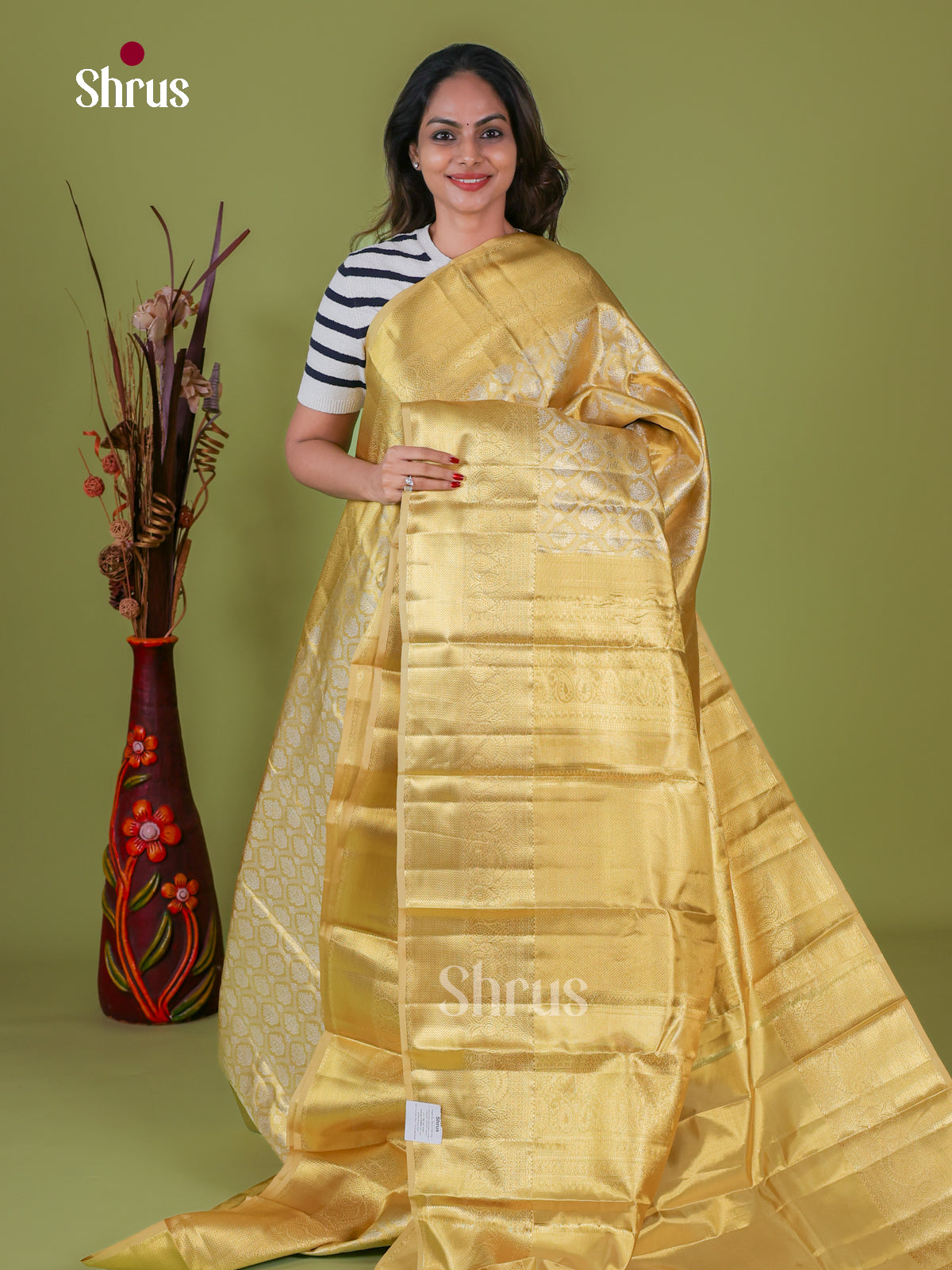 Kanchipuram silk Saree - EI08192