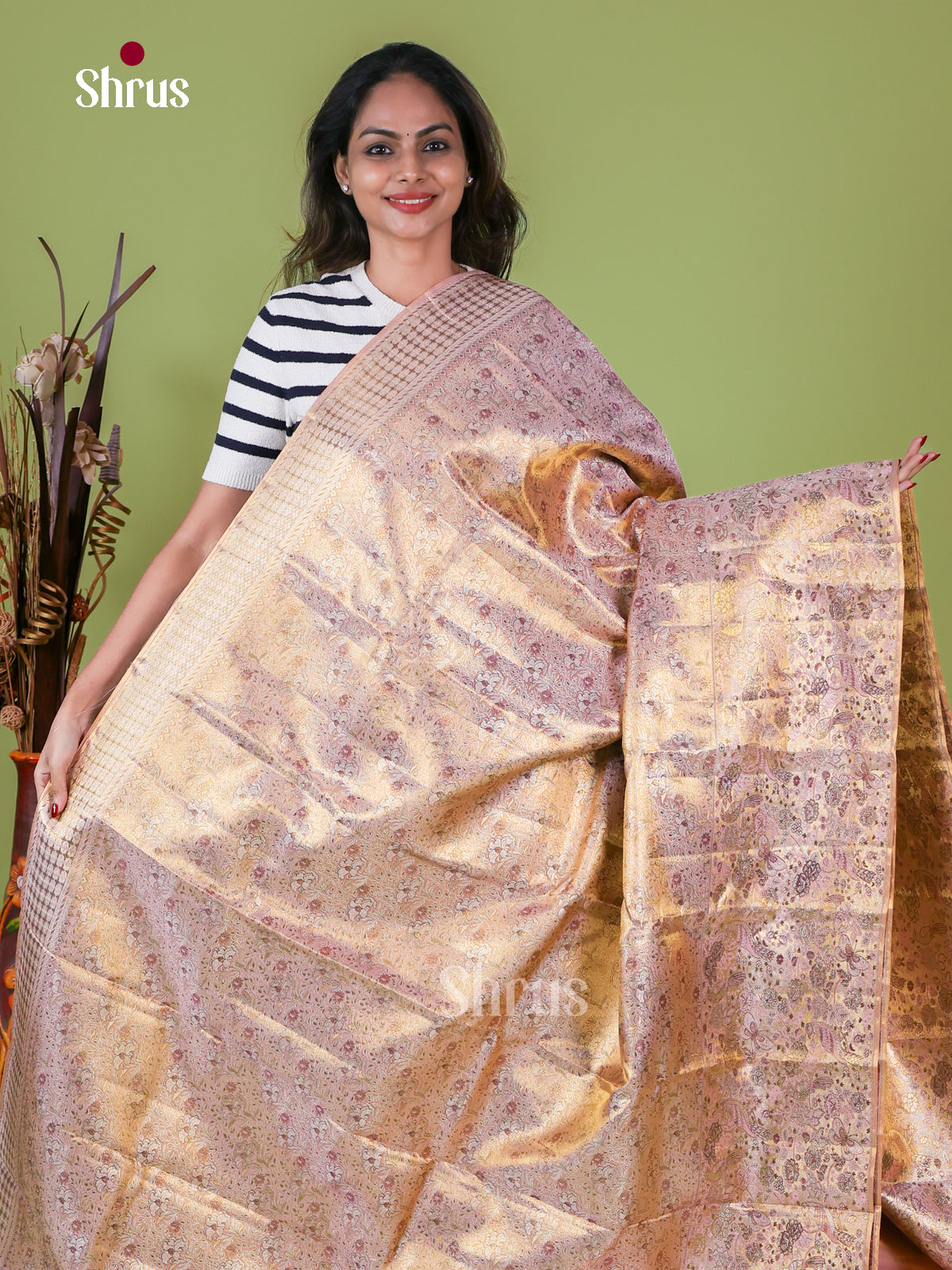 Kanchipuram silk Saree - EI08199