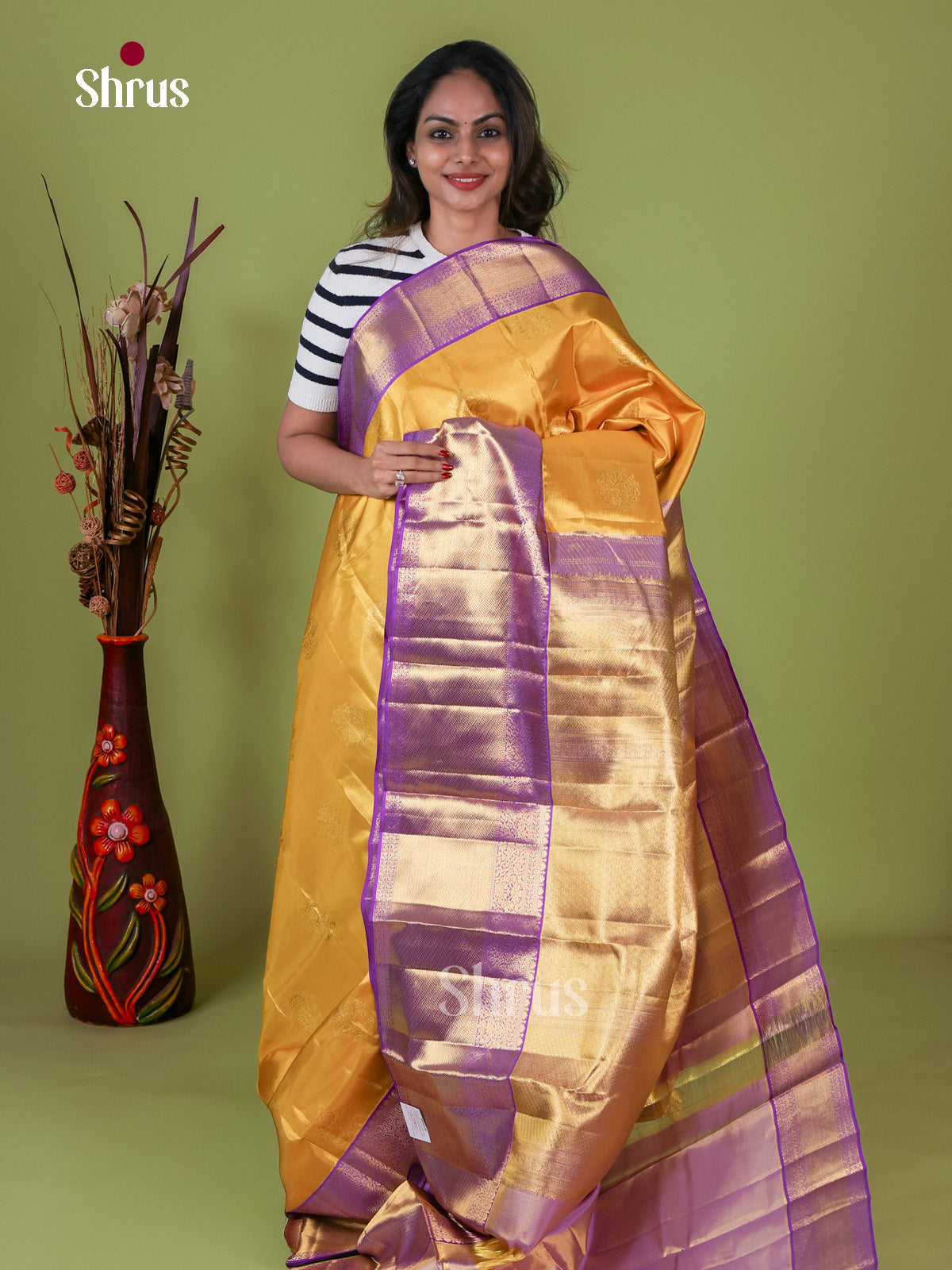 Kanchipuram silk Saree - EI08281