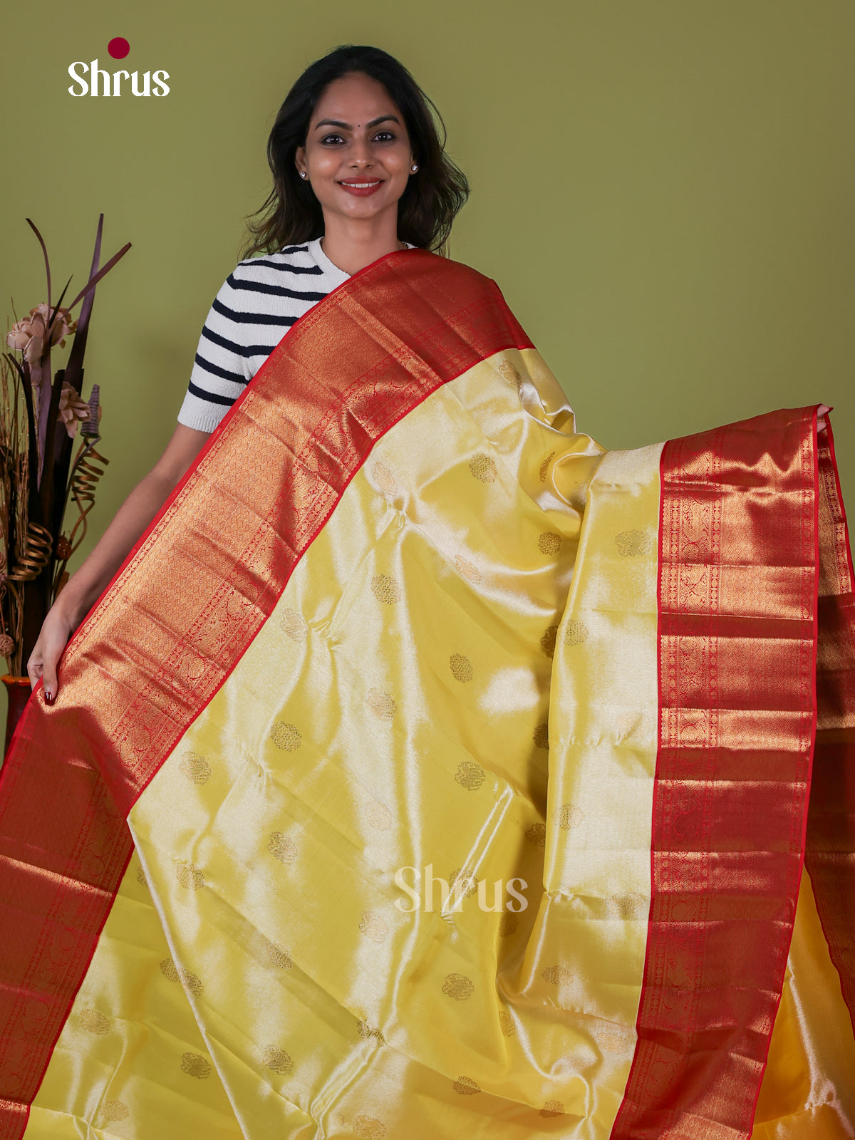 Kanchipuram silk Saree - EI08285