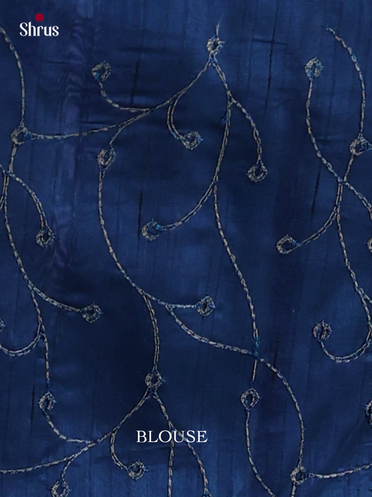 Semi Rawsilk Embroidery Saree - EI10103