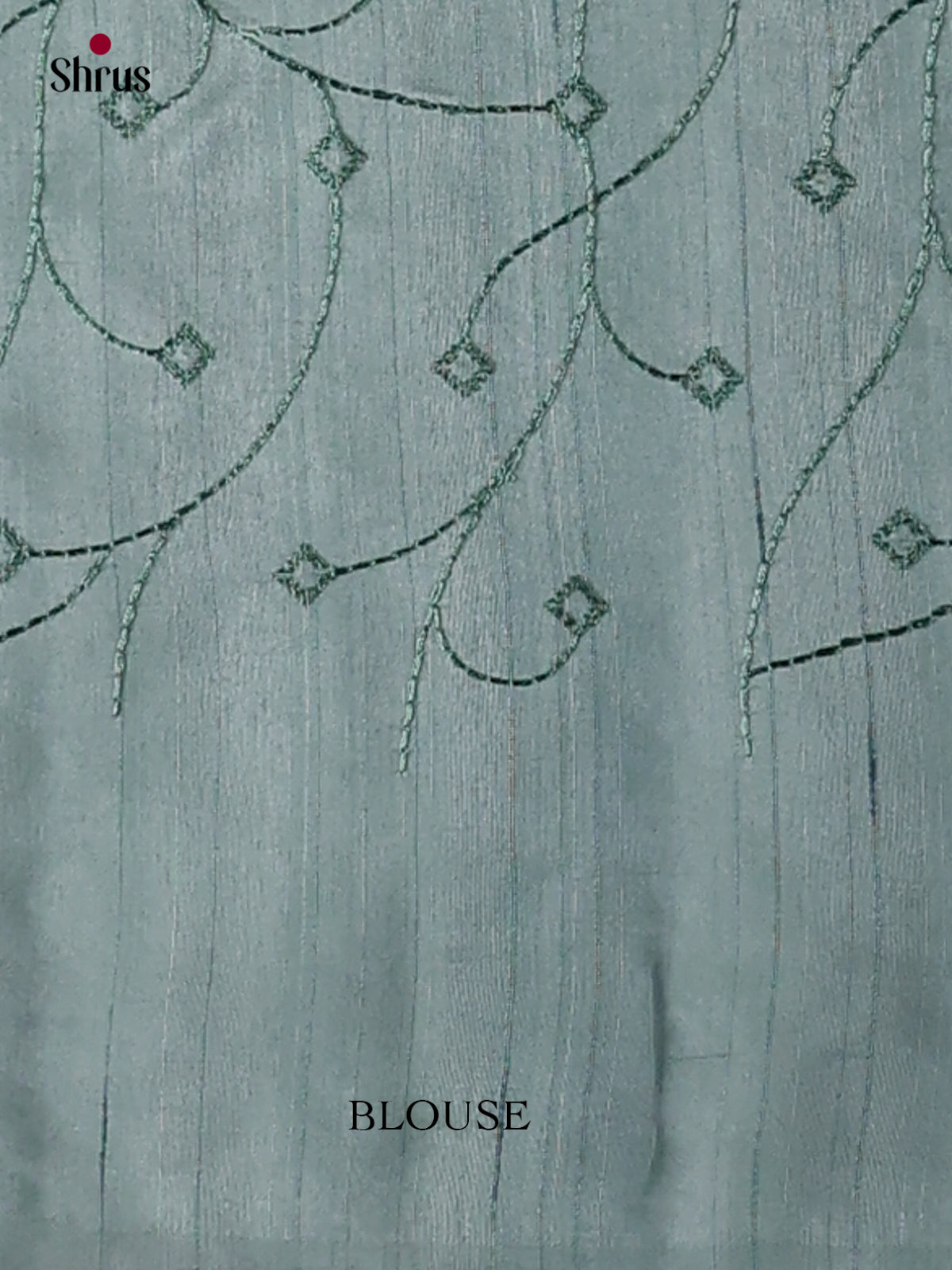 Semi Rawsilk Embroidery Saree - EI10106