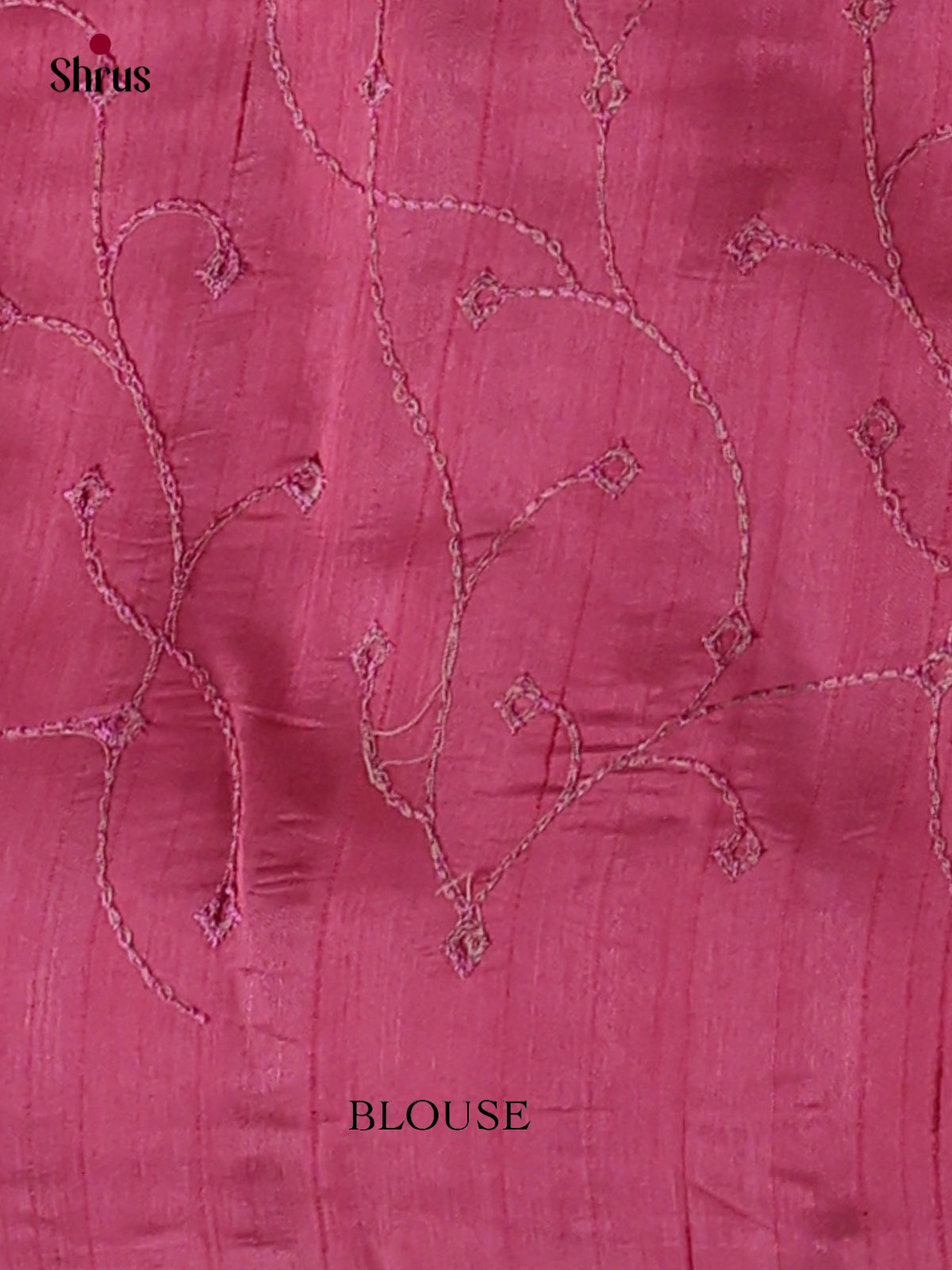 Semi Rawsilk Embroidery Saree - EI10133