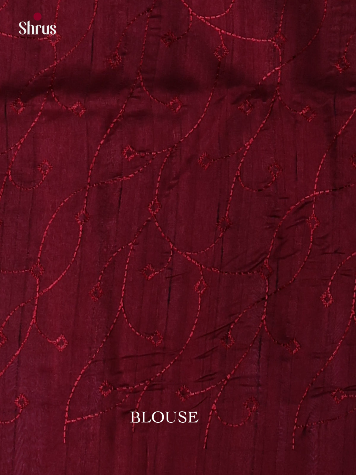 Semi Rawsilk Embroidery Saree - EI10143