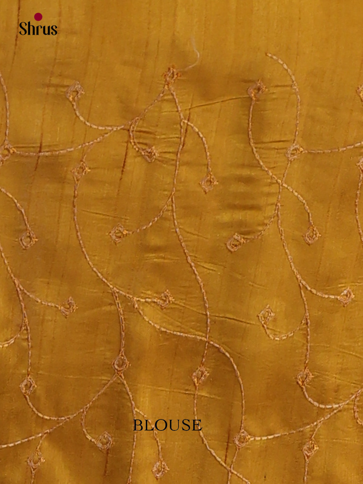 Semi Rawsilk Embroidery Saree - EI10155