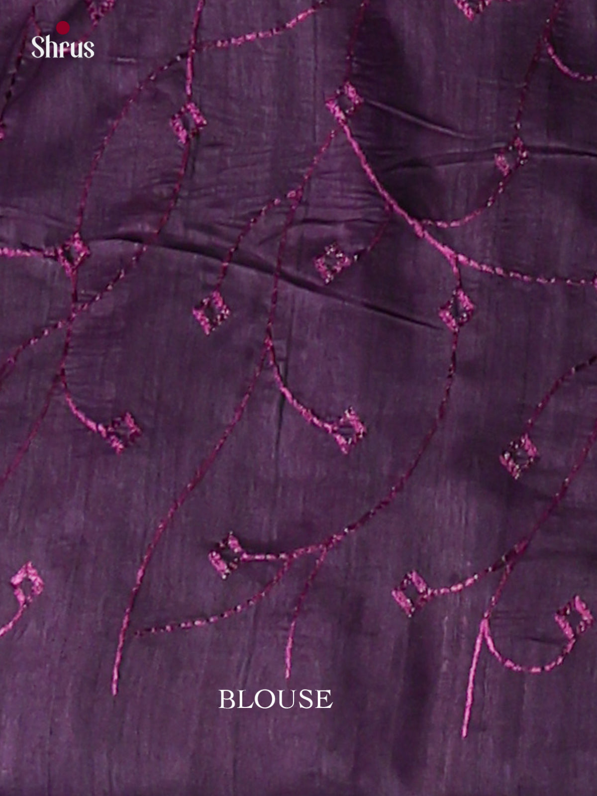 Semi Rawsilk Embroidery Saree - EI10173