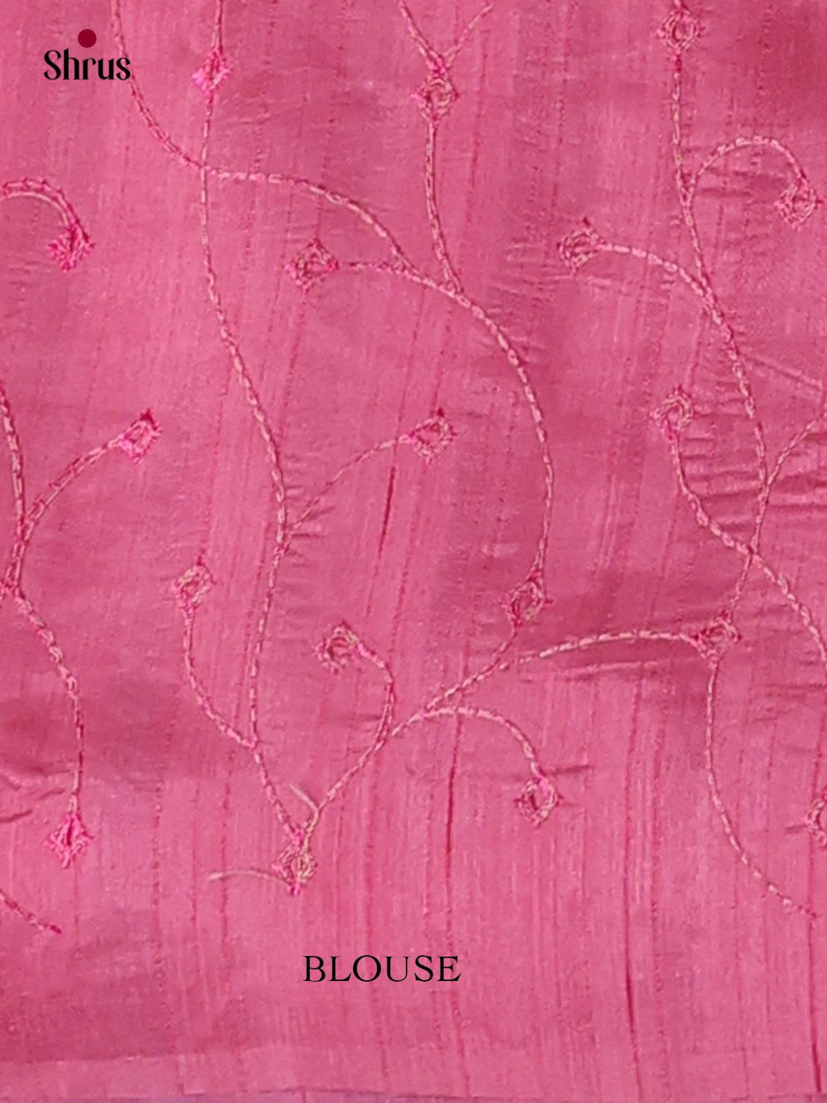 Semi Rawsilk Embroidery Saree - EI10188