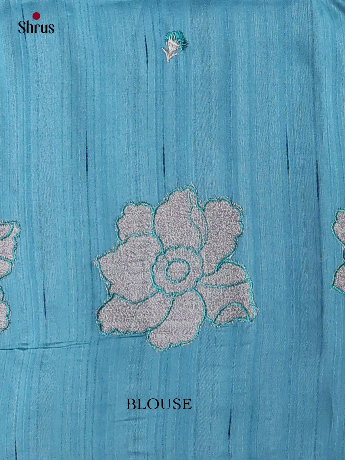 Semi Rawsilk Embroidery Saree - EI10261